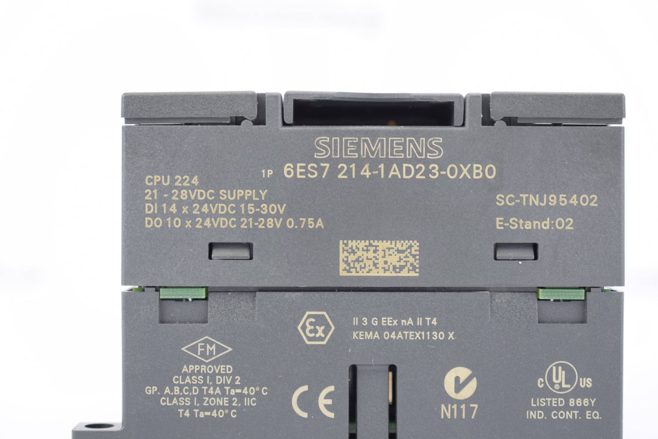 Siemens simatic S7-200 CPU 214 6ES7 214-1AD23-0XB0 ( 6ES7214-1AD23-0XB0 ) E2