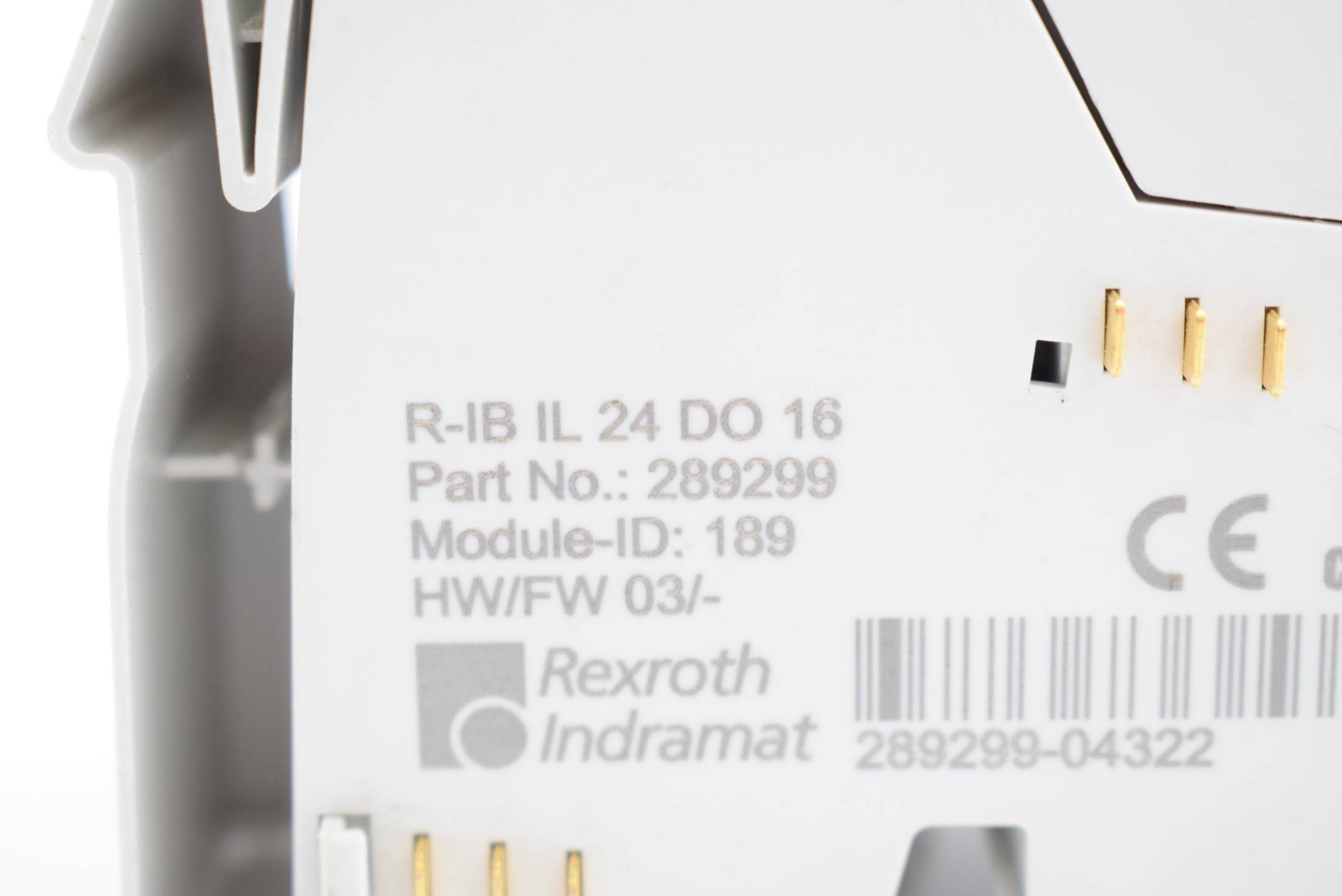 Rexroth Indramat digital Ausgabe R-IB IL 24 DO 16  ( 289299 ) R-IBIL24DO16
