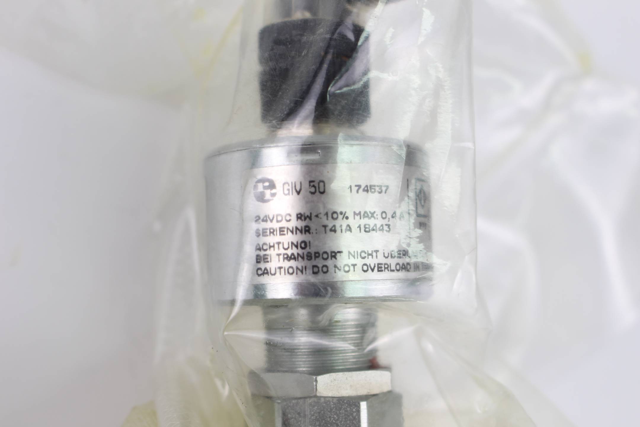 Rexroth Hydraulikventil LFA 16 E-70/CA20DQMG24F ( 00912620 ) + Encoder GIV 50 