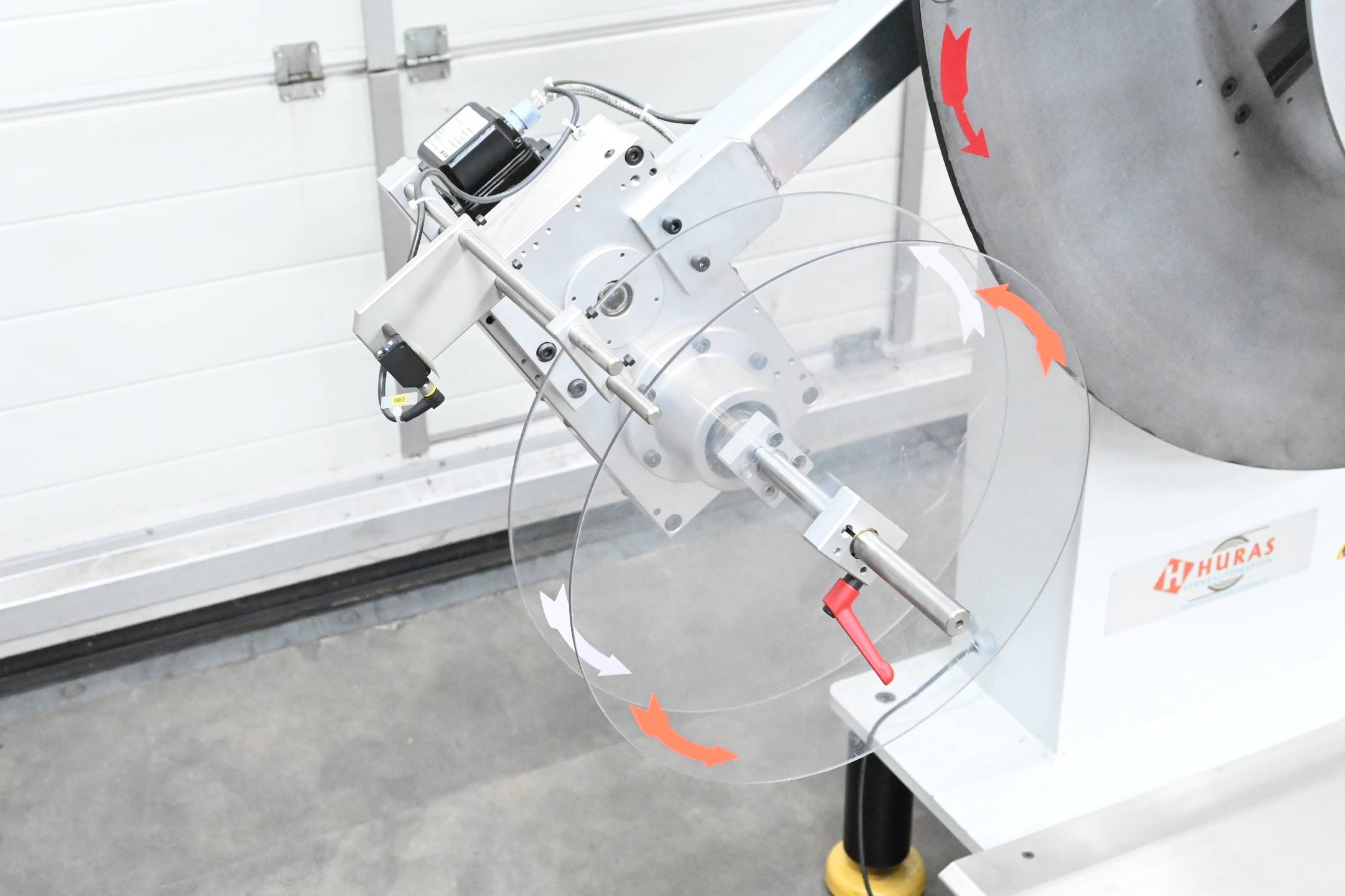 Huras Stanzautomation Auf-/Abwickler für Spulen AWP-1200-250