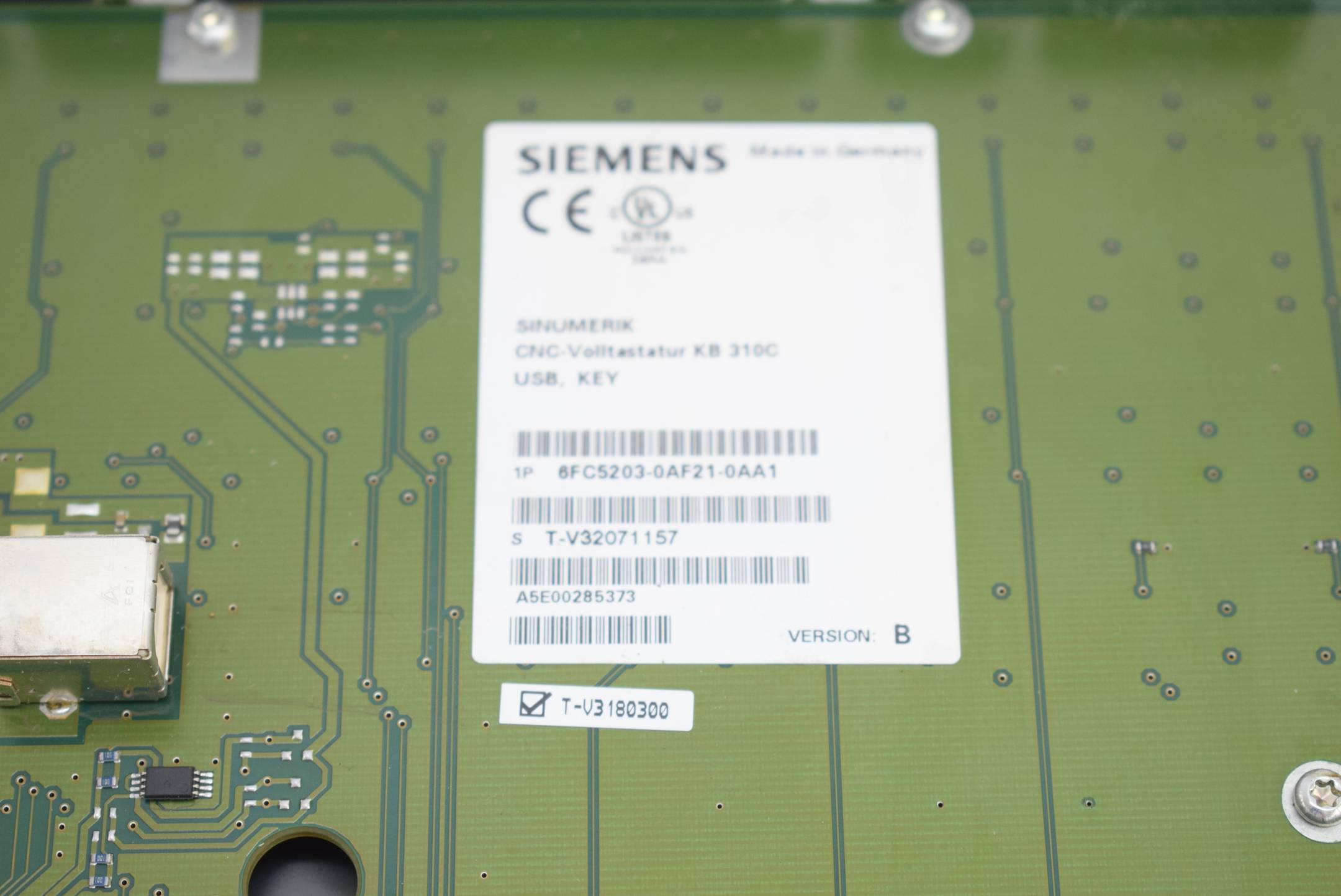 Siemens Sinumerik CNC-Volltastatur 6FC5203-0AF21-0AA1 ( 6FC5 203-0AF21-0AA1 )