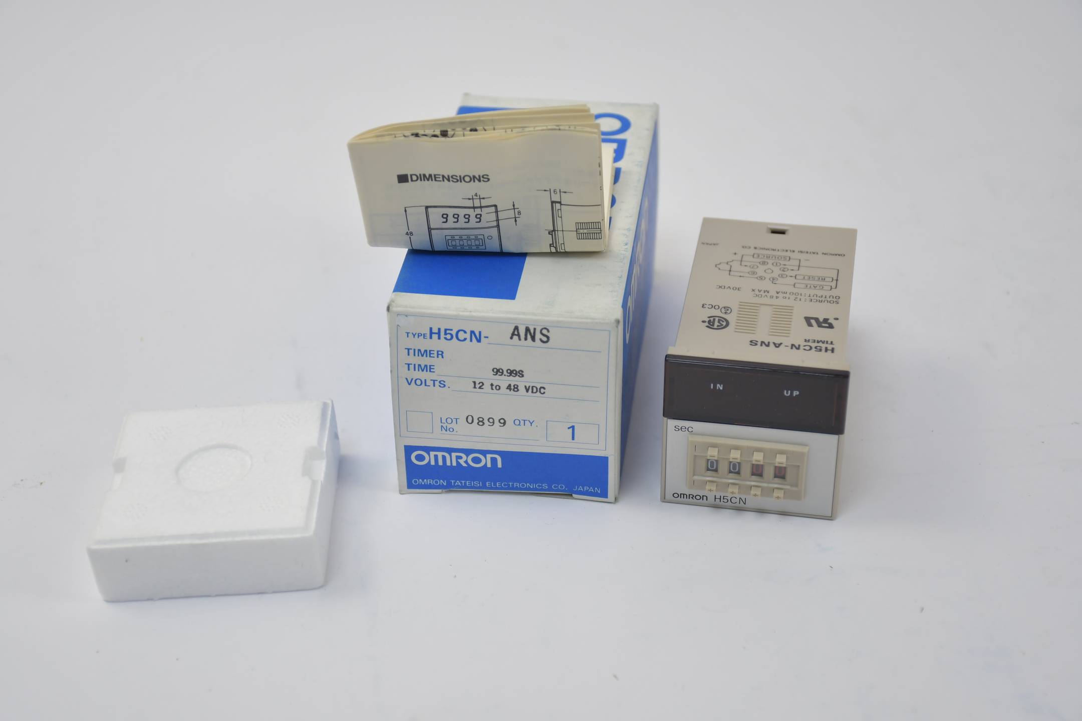 Omron Timer 12 to 48 VDC ( H5CN-ANS )