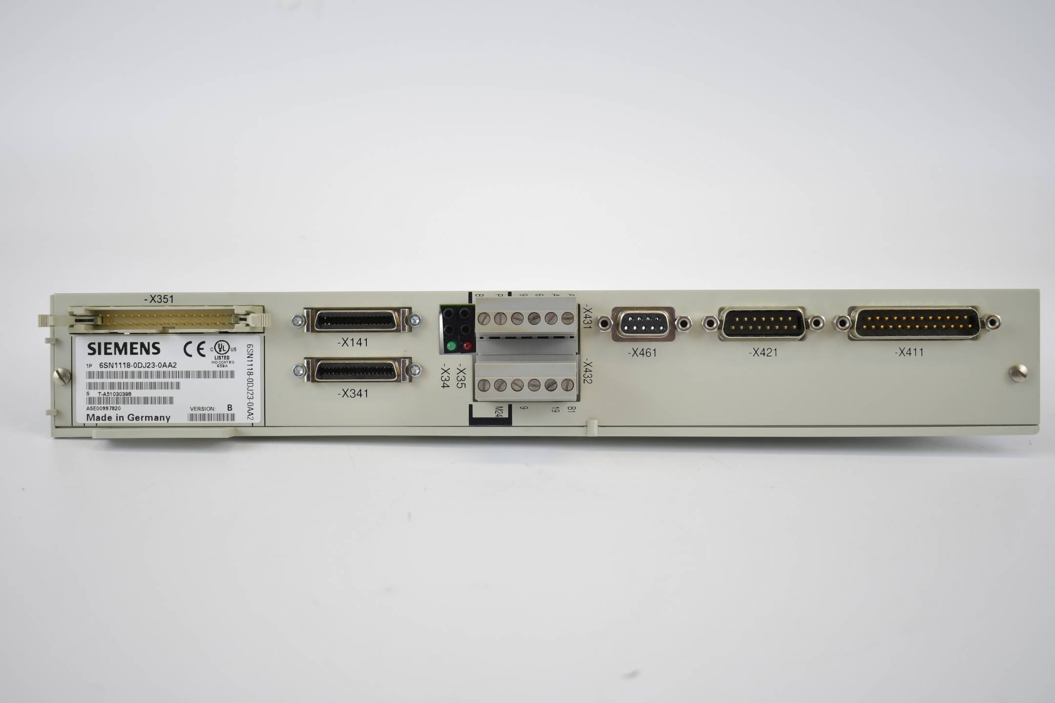 Siemens simodrive 611 Digital 6SN1118-0DJ23-0AA2 ( 6SN1 118-0DJ23-0AA2 ) Ver B