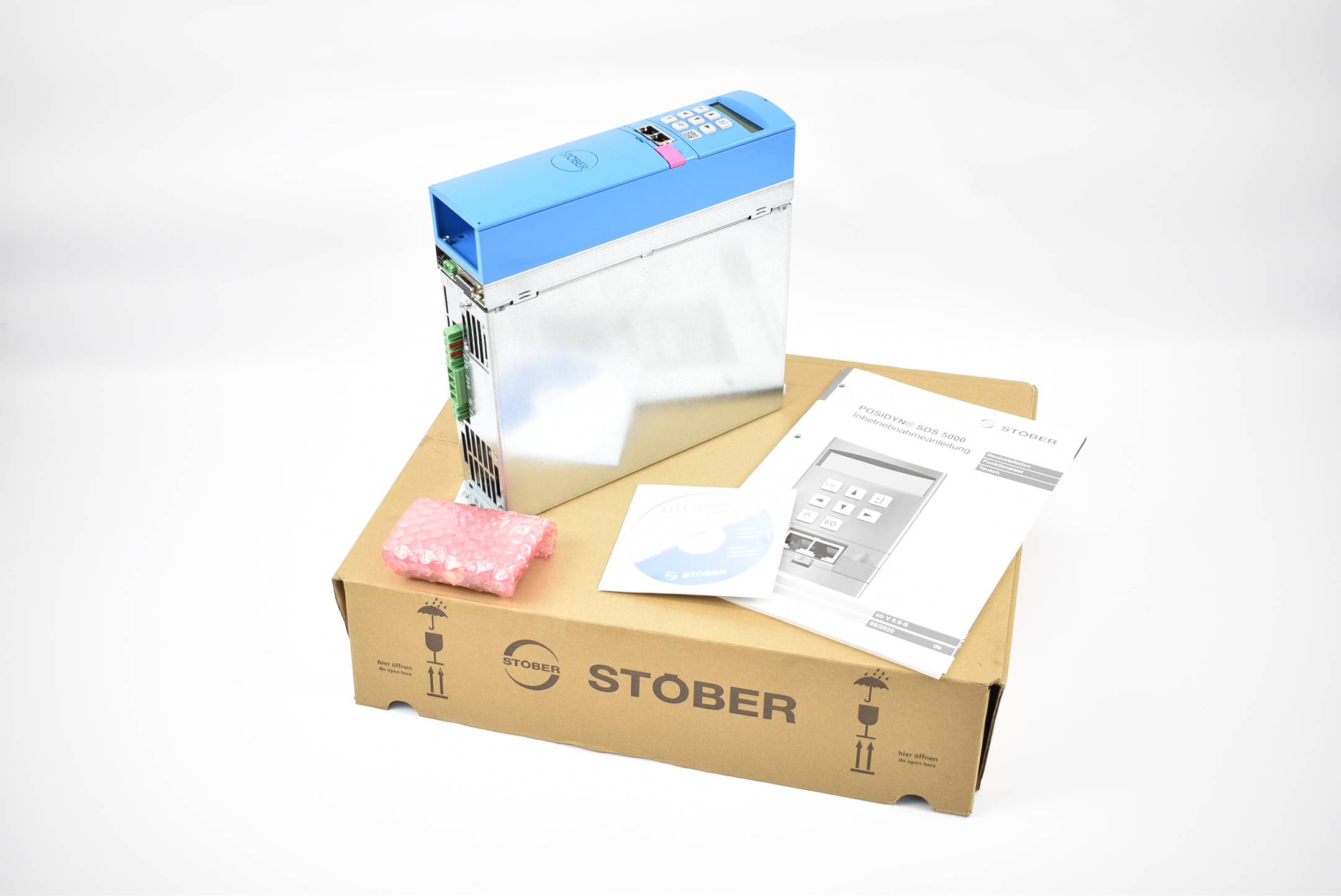 Stöber Posidyn SDS 5000 Servoumrichter  SDS5040A/L ( 55431 ) + ASP5001/1 +DP5000