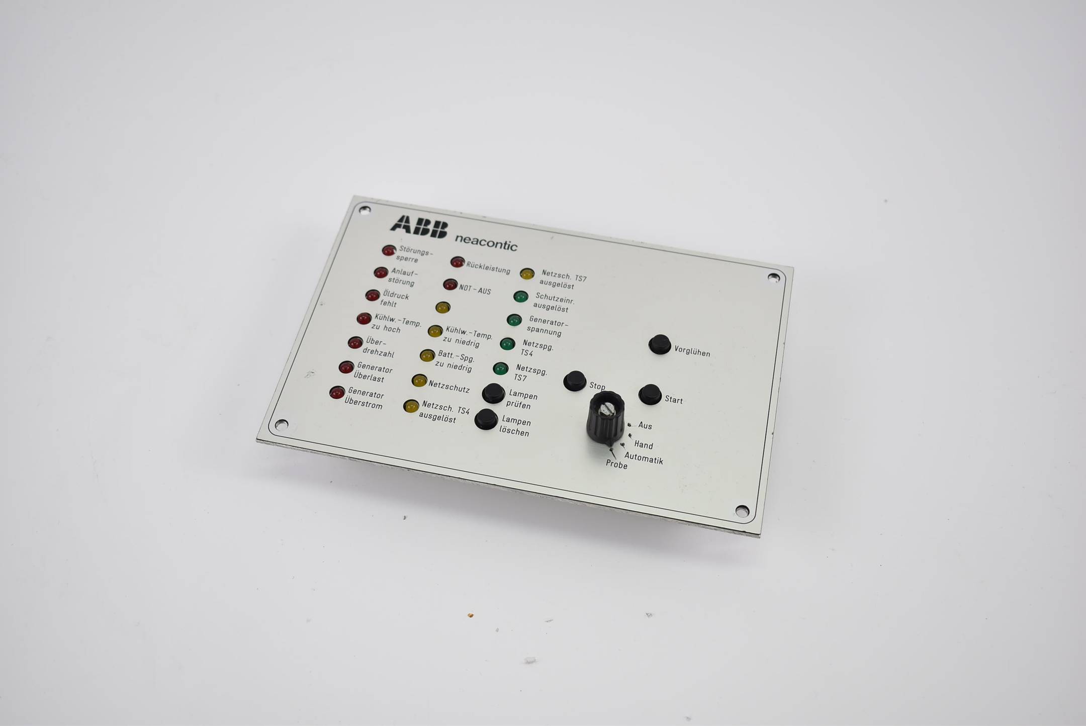 ABB neacontic Bedientafel Alarm Zentrale
