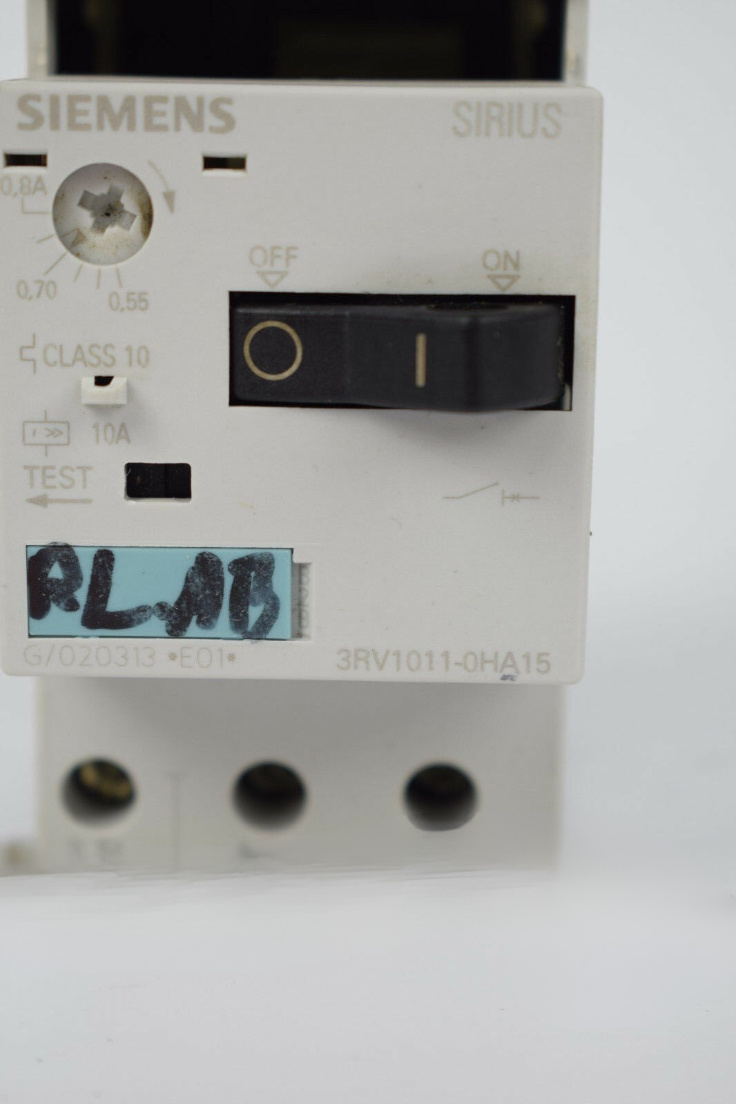 Siemens sirius 3RV1 011-0HA15 // 3RV1011-0HA5 / E1