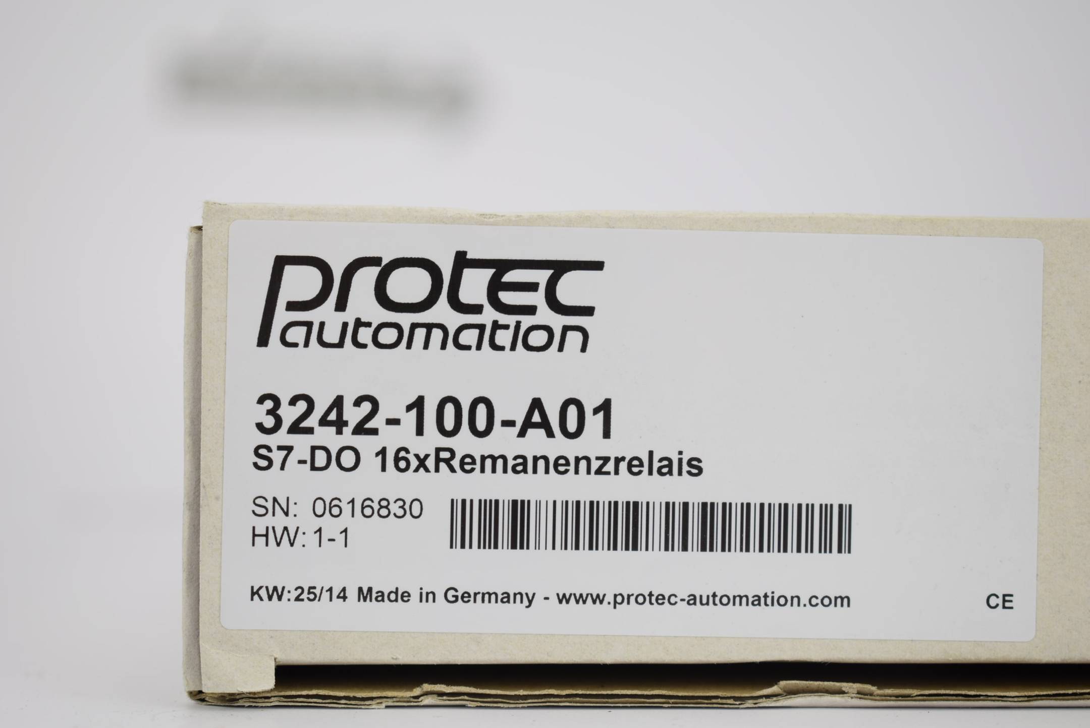 Protec Automation S7-DO 16x Remanenzrelais 3242-100-A01