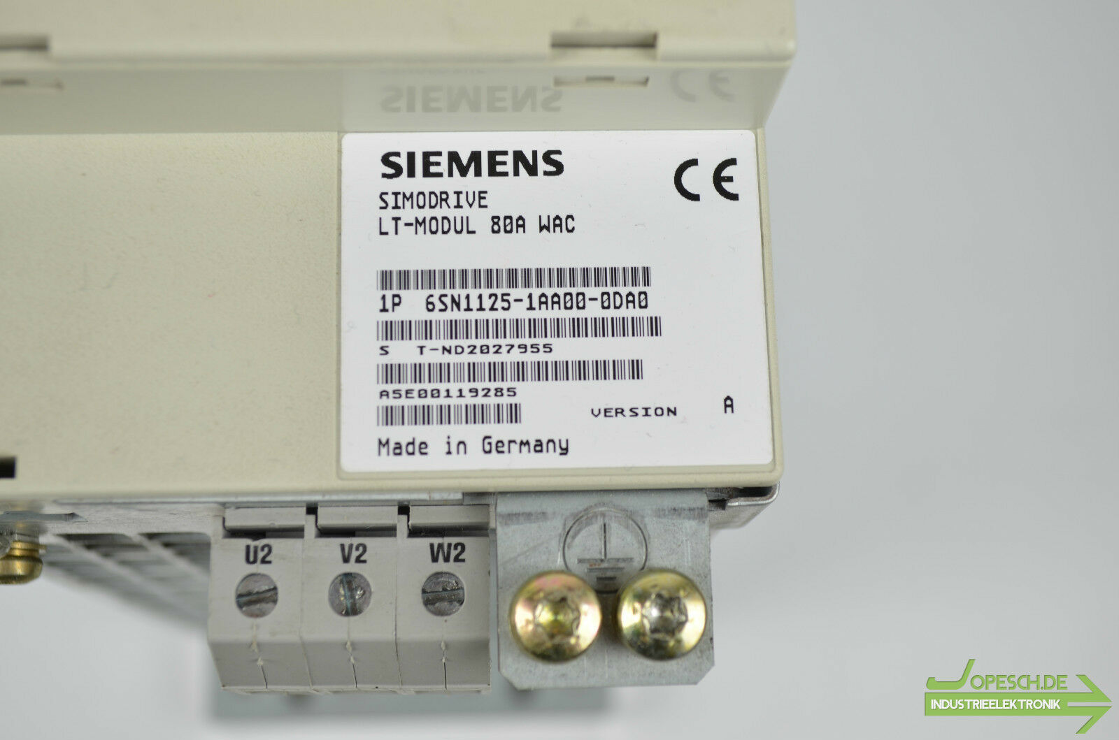 Siemens simodrive LT-Modul 80A WAC 6SN1125-1AA00-0DA0 ( 6SN1 125-1AA00-0DA0 )