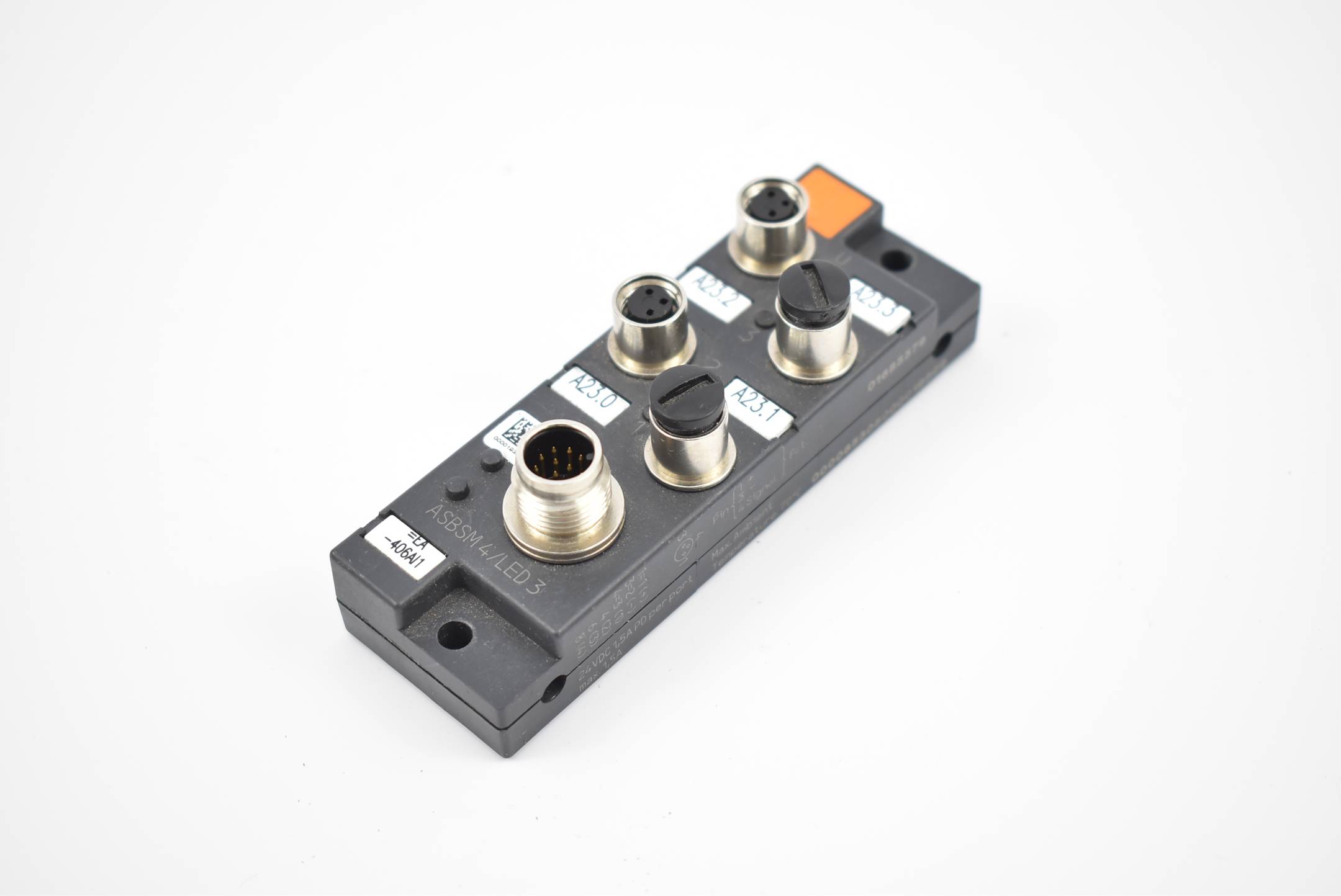 Lumberg Automation Aktor-/Sensor-Verteiler ASBSM4/LED3 ( 24VDC 1,5A )