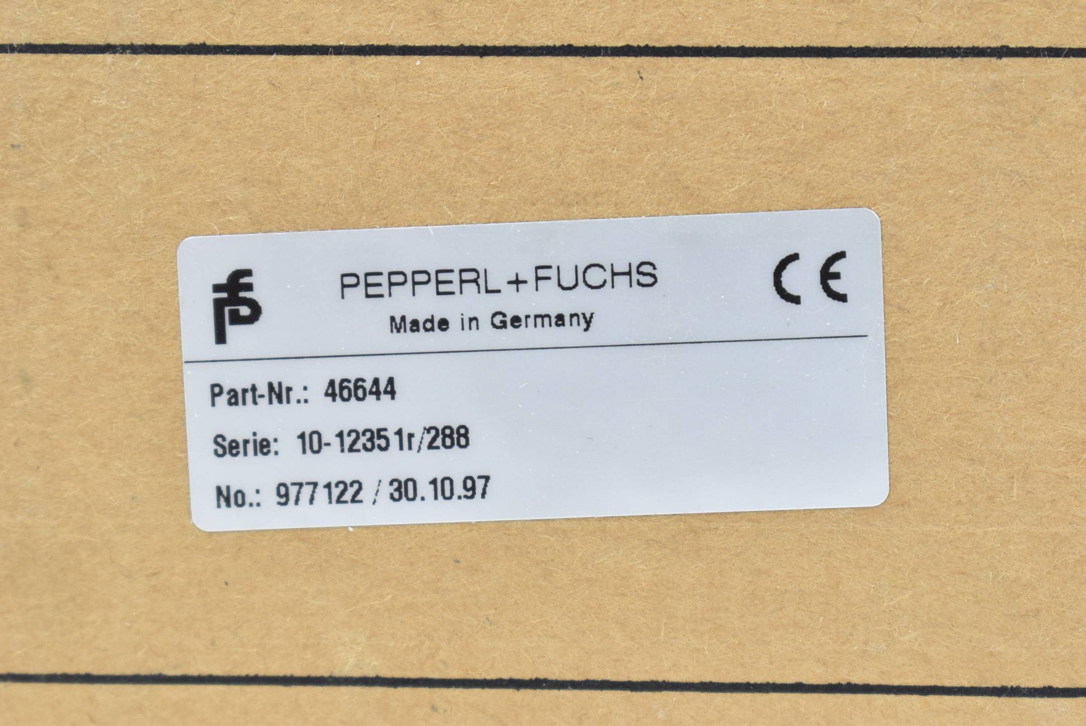 Pepperl+Fuchs Incremental Rotary Encoder 2 Stück 10-12351r/288 ( 46644 )
