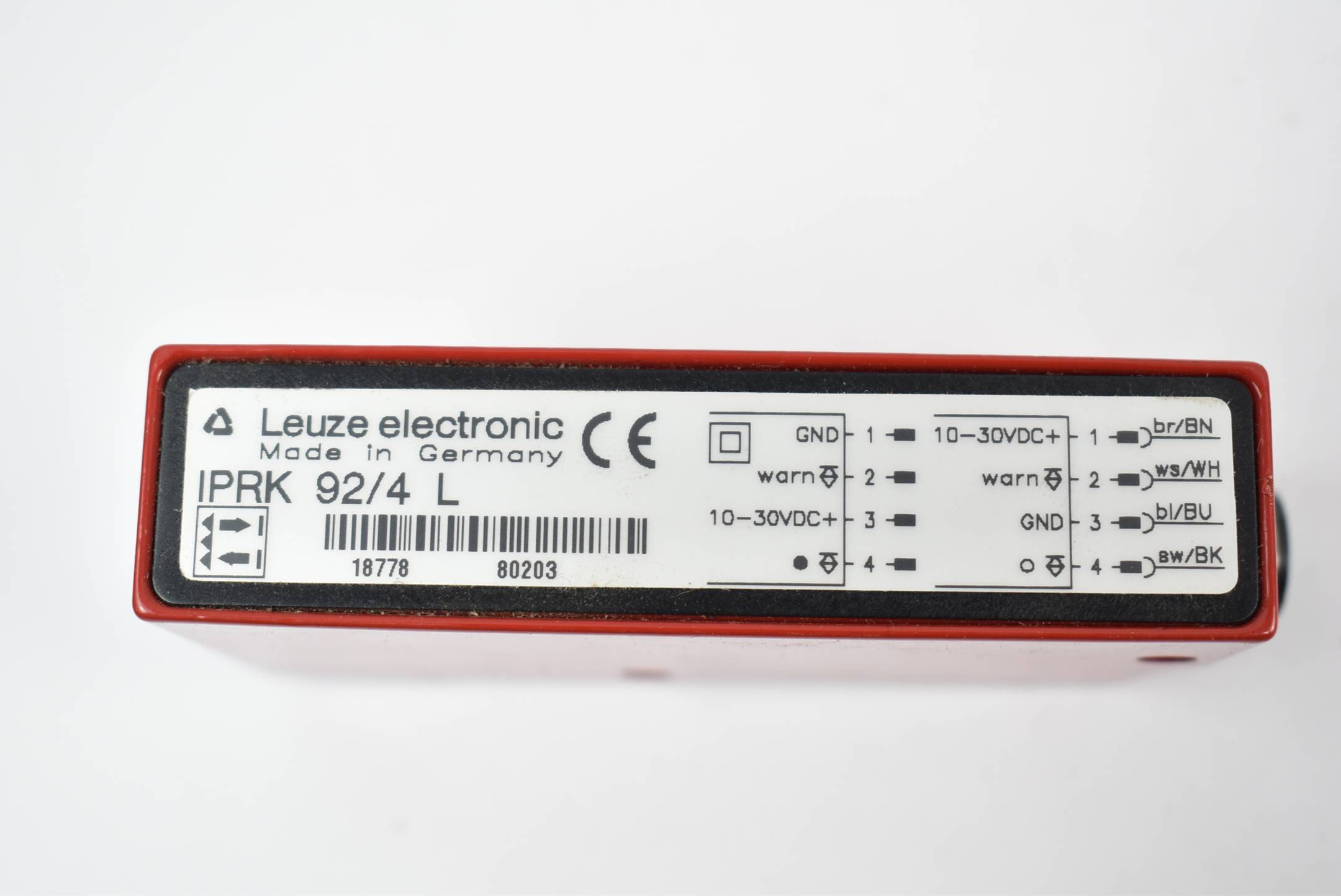 Leuze electronic Reflex Lichtschranke IPRK 92/4 L