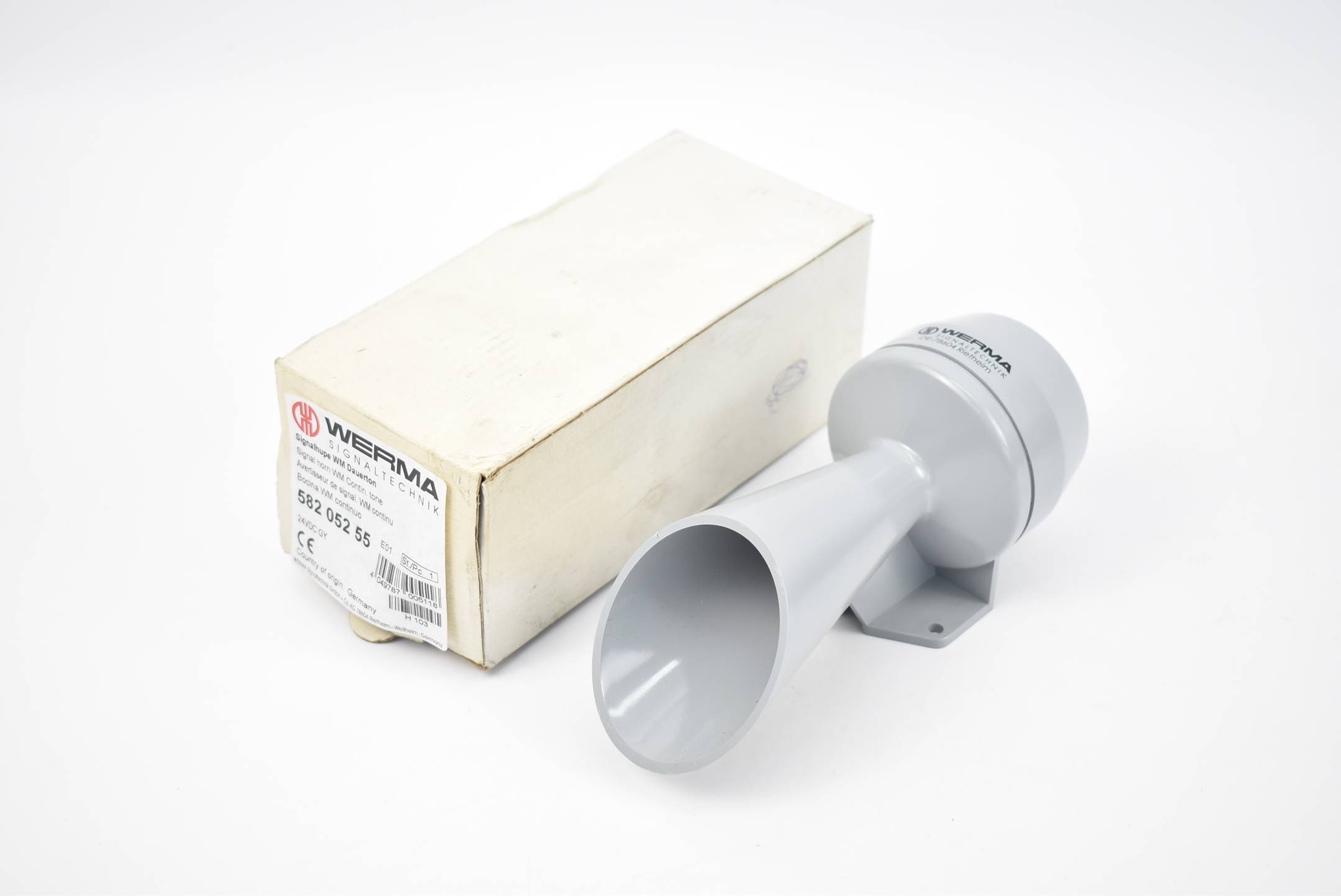 Werma Signaltechnik Signalhupe WM Dauerton 582 052 55 ( 58205255 ) 24VDC