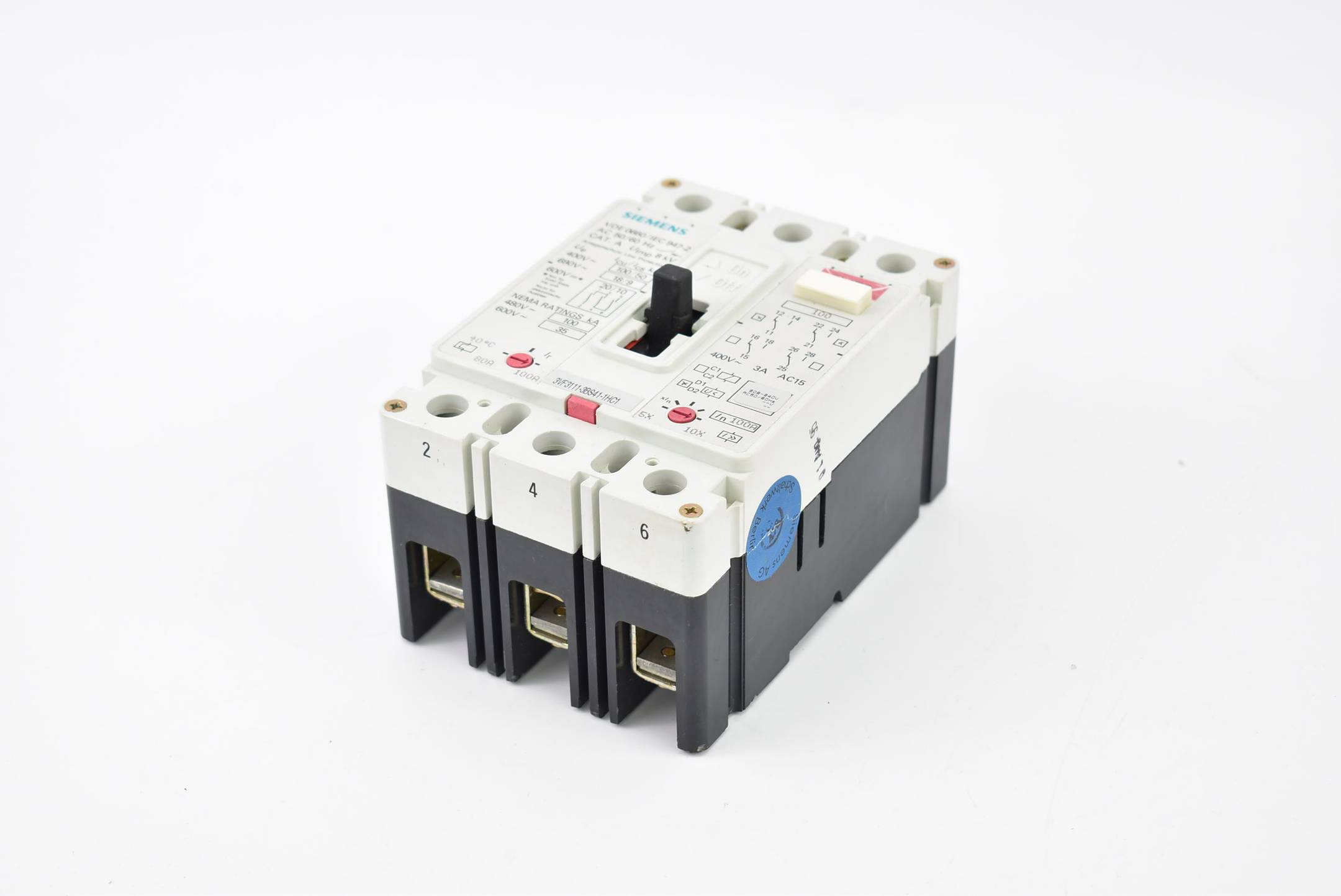 Siemens Leistungsschalter 3-polig 3VF3 111-3BS41-1HC1 ( 3VF3111-3BS41-1HC1 )