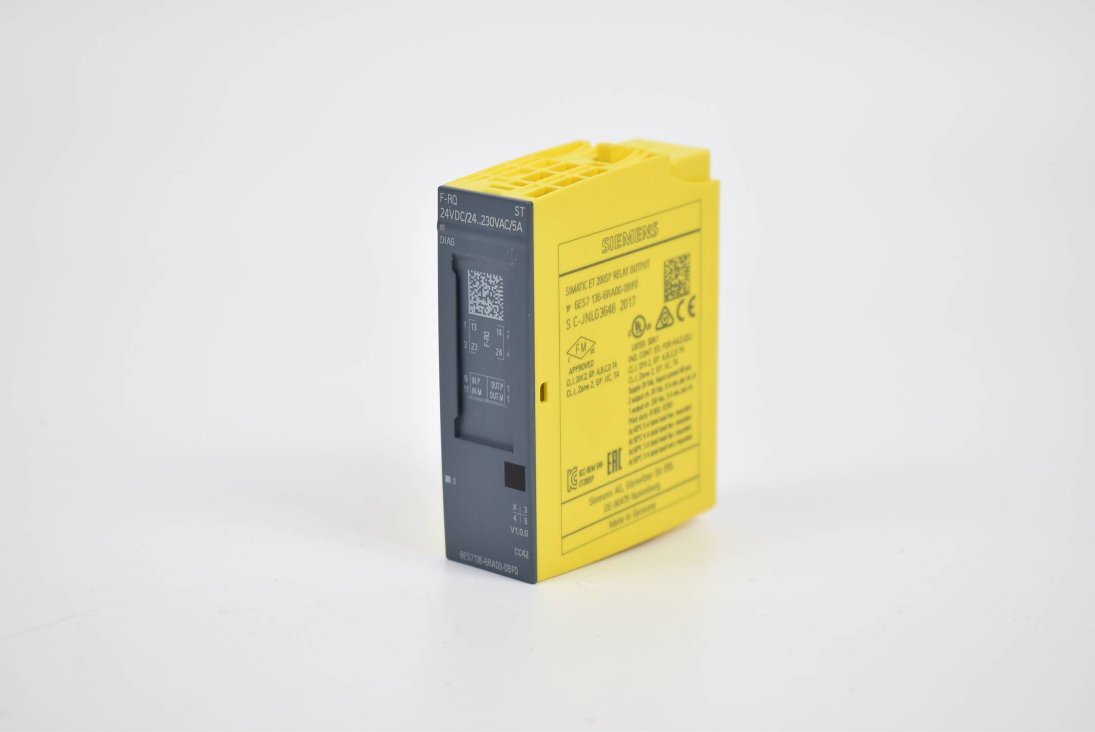 Siemens simatic ET 200SP Ausgangrelais 6ES7136-6RA00-0BF0 / 6ES7 136-6RA00-0BF0
