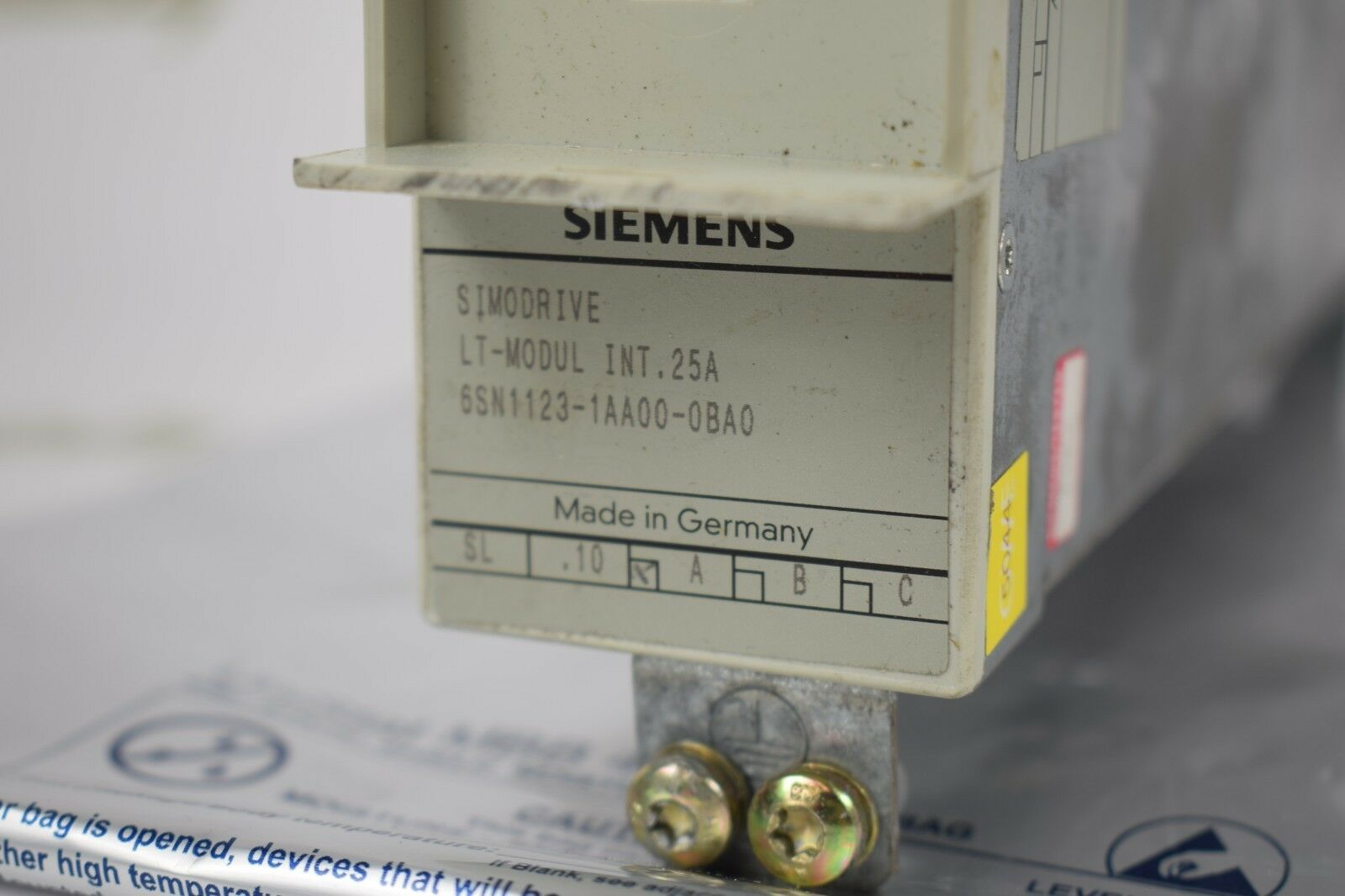 Siemens simodrive LT-Modul Int. 25A 6SN1123-1AA00-0BA0 ( 6SN1 123-1AA00-0BA0 )
