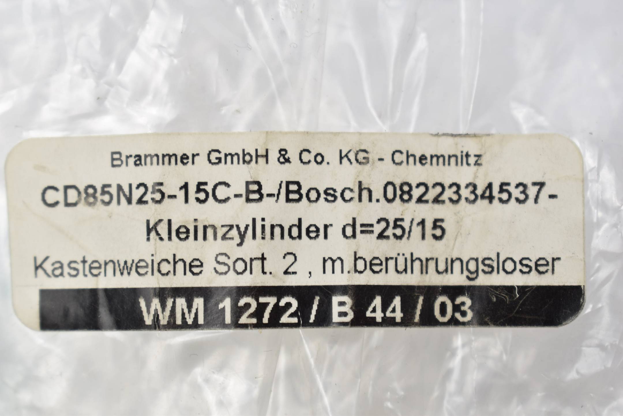 Bosch SMC Kleinzylinder 1.0MPa CD85N25-15C-B ( 0822334537 )