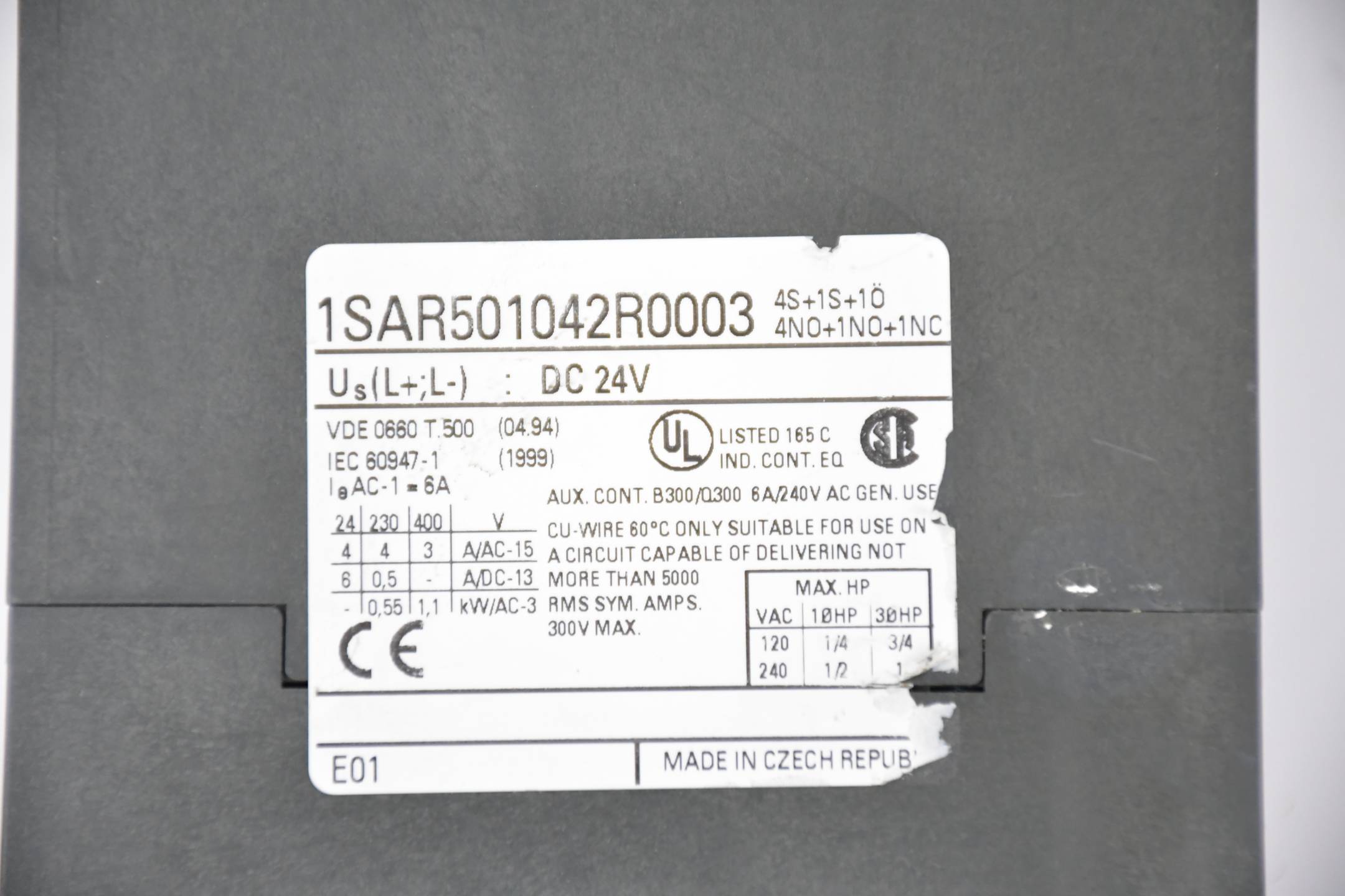 ABB Sicherheitsschaltgerät C 570 1SAR501042R0003