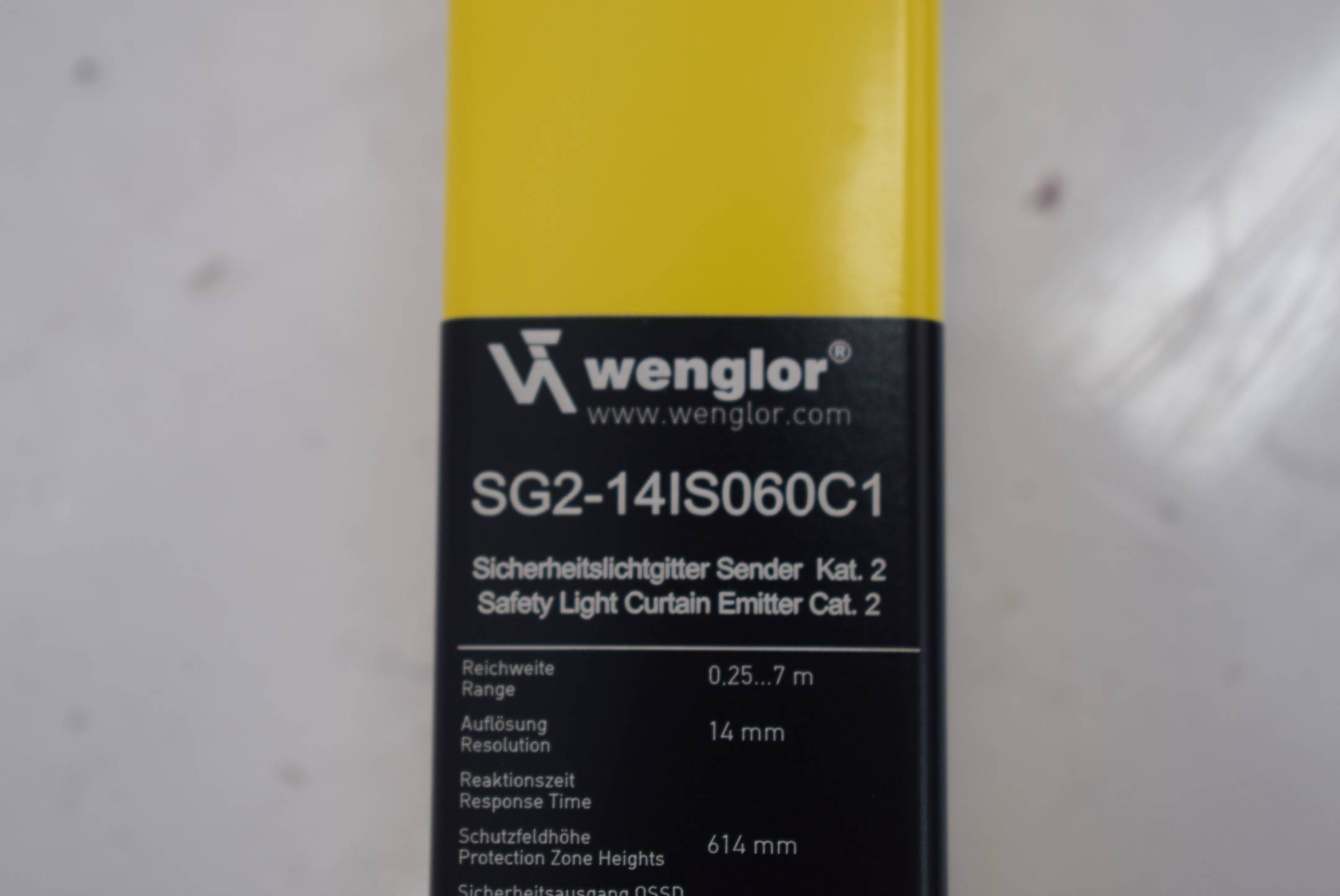 Wenglor Sicherheitslichtgitter SG2-14IS060C1