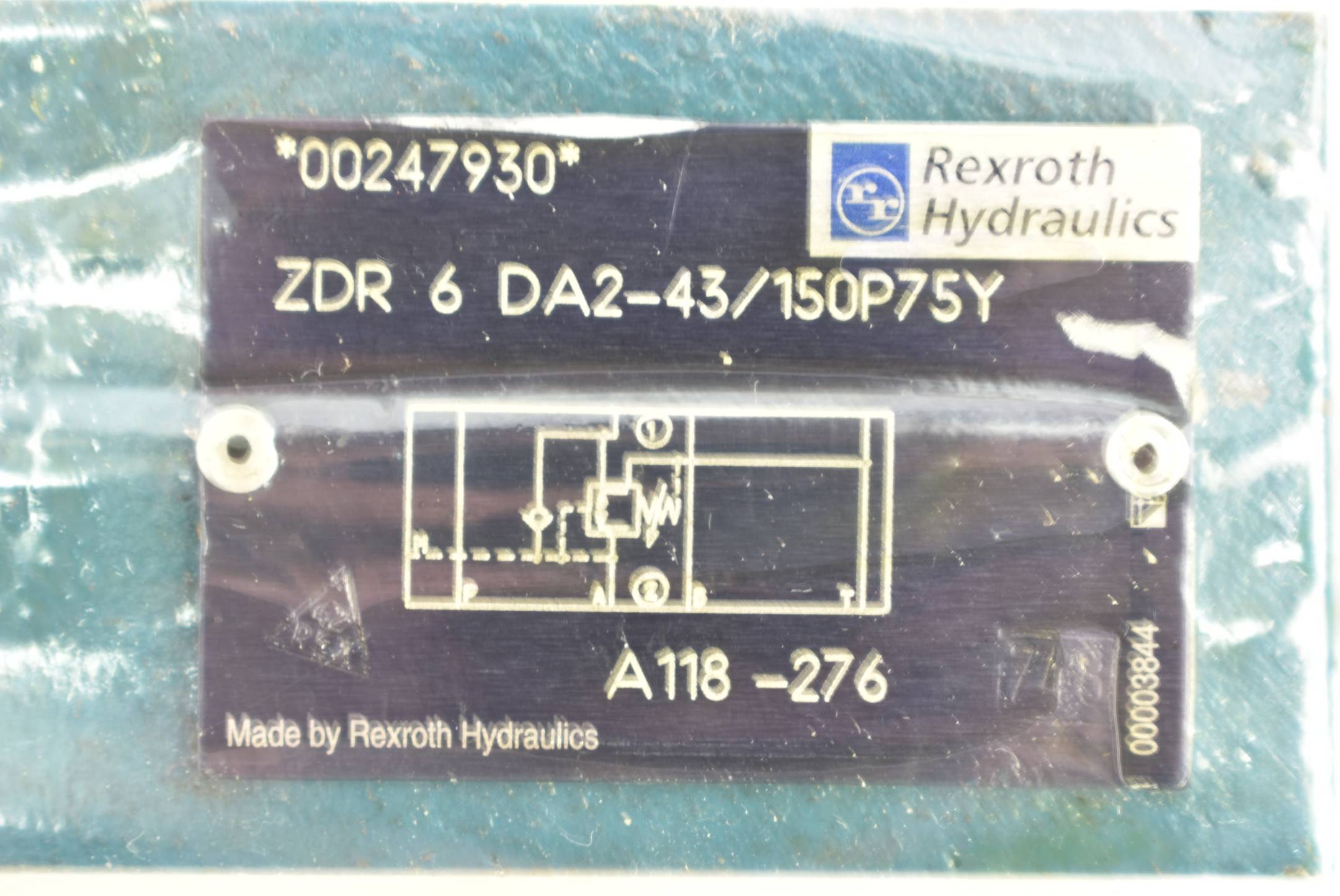 Rexroth Hydraulics Druckminderer 2 Stück ZDR 6 DA2-43/150P75Y ( 00247930 )