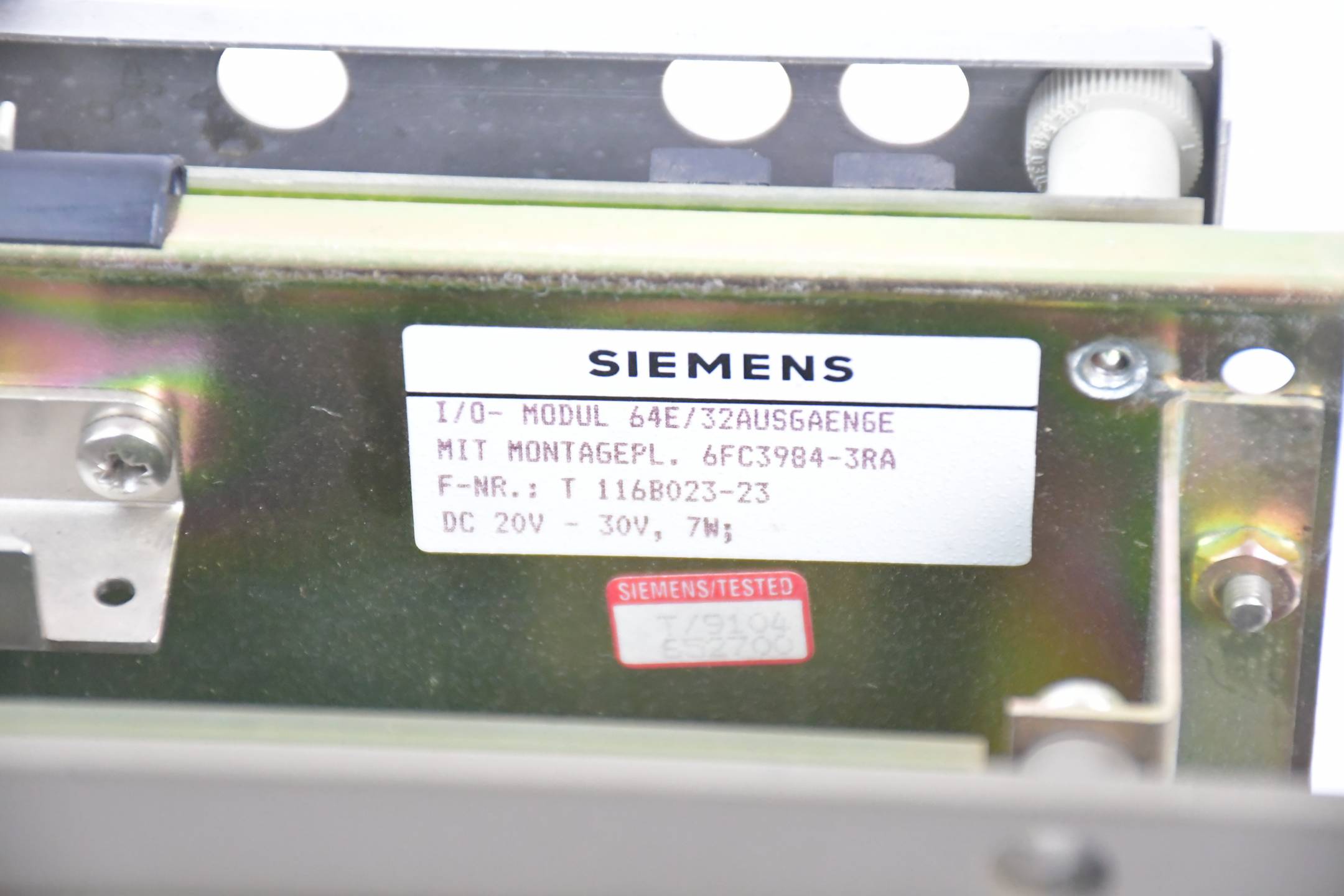 Siemens Sinumerik Maschinensteuertafel 850 T/TE 6FC3181-3EF ( 6FC3 181-3EF )