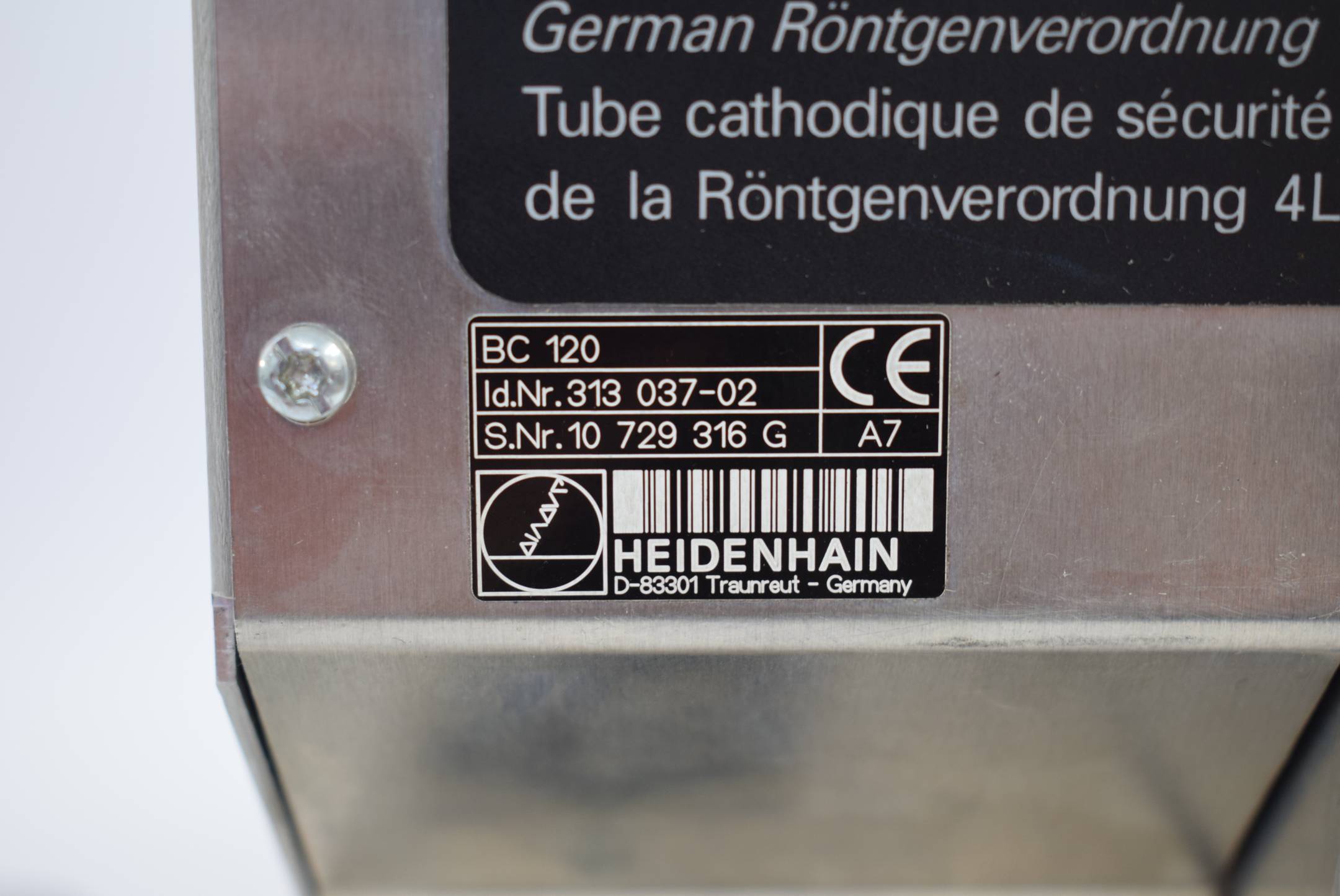Heidenhain Monitoreinheit BC 120 313 037-02 ( 31303702 )
