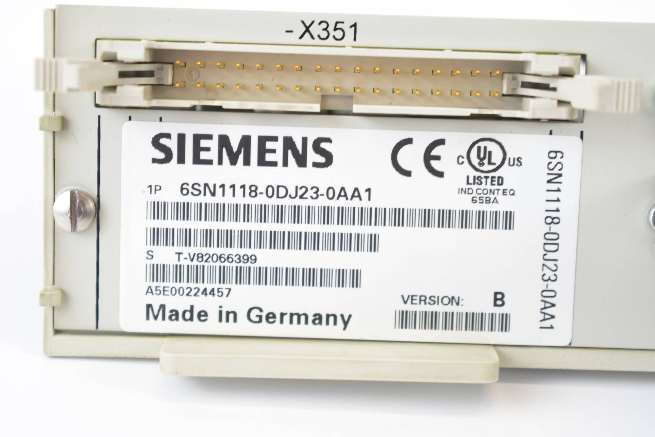 Siemens simodrive 611 Digital 6SN1118-0DJ23-0AA1 ( 6SN1 118-0DJ23-0AA1 ) Ver B