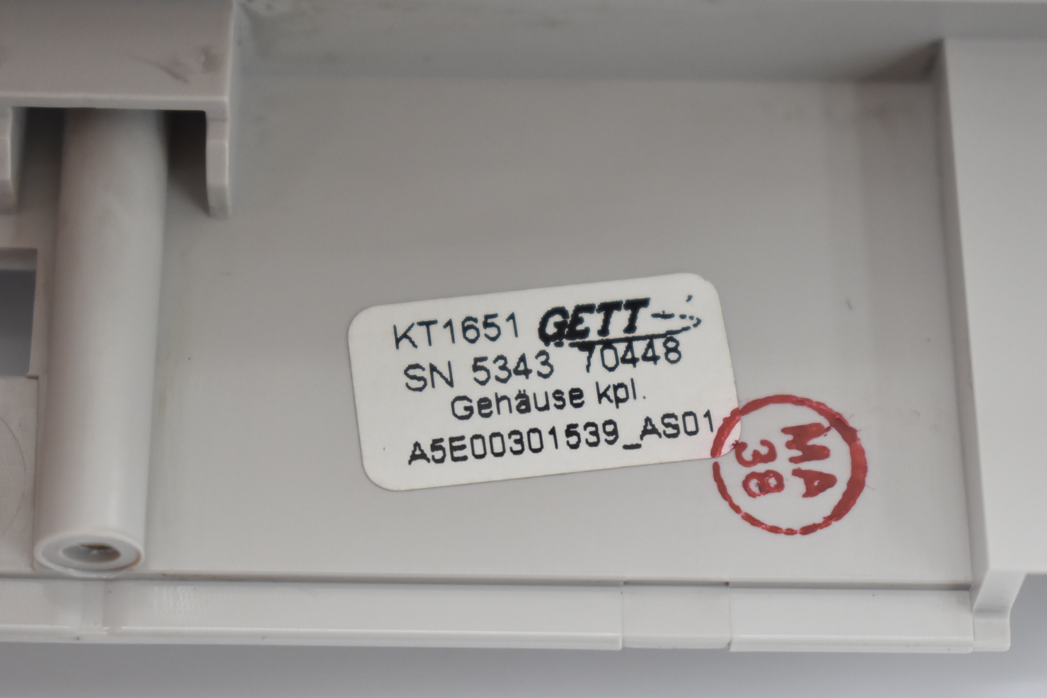 Siemens Frontcover + Membran TP177 6