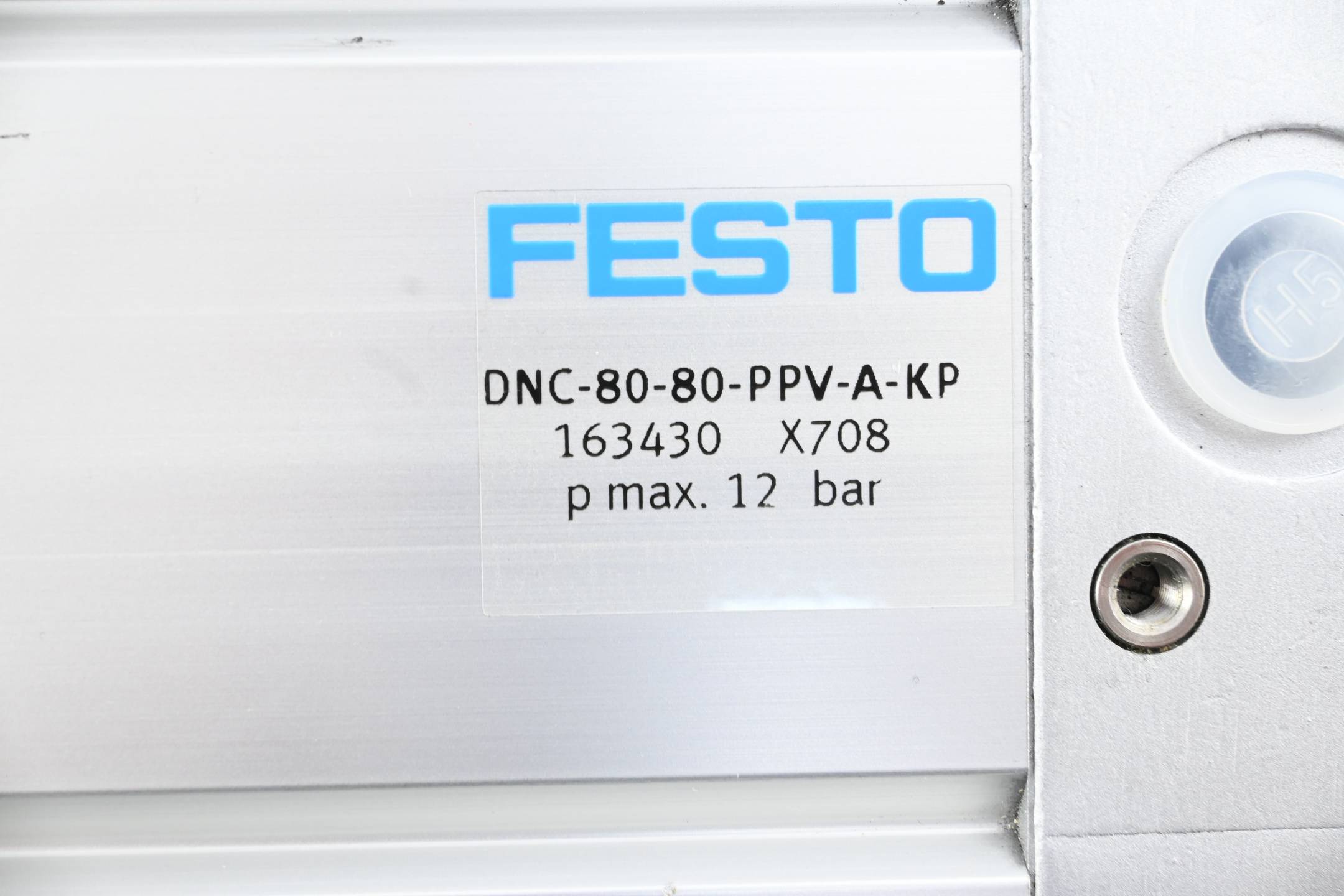 Festo Normzylinder DNC-80-80-PPV-A-KP ( 163430 )