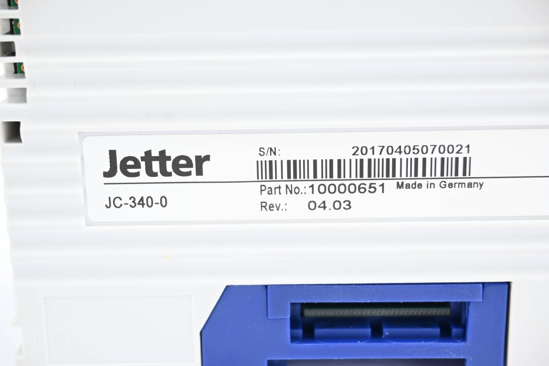 Jetter Jetcontrol Steuerung JC-340-0 ( 10000651 )