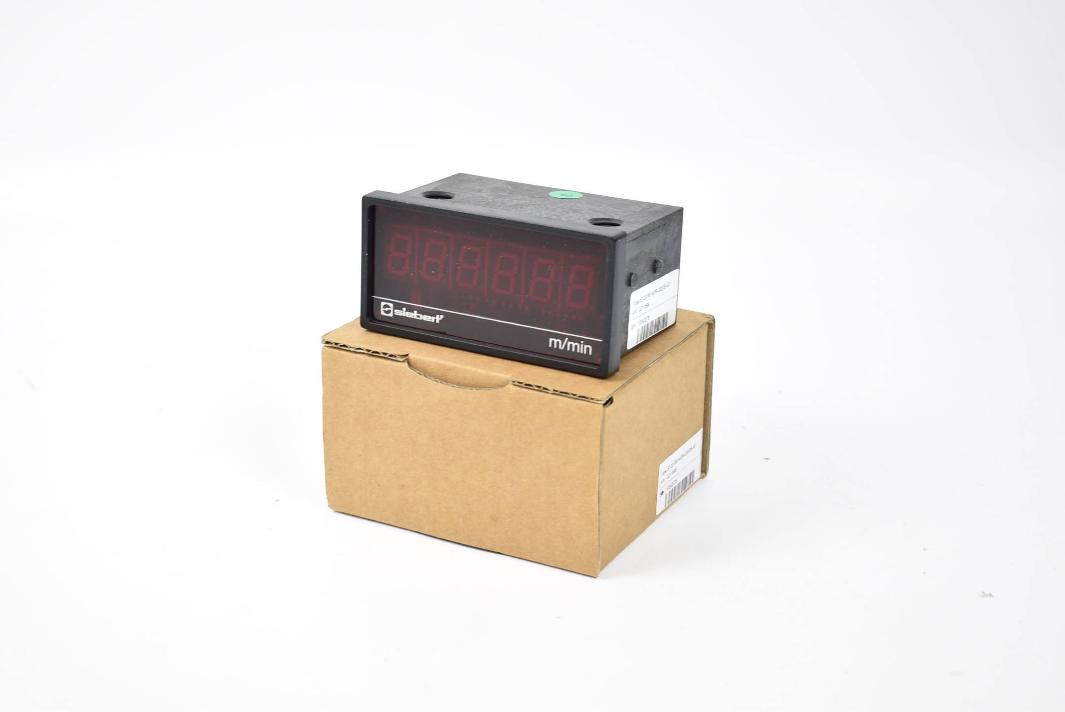 Siebert Panel Mount Display S102-F6/14/0R-000/0B-K0 ( 0211599 )