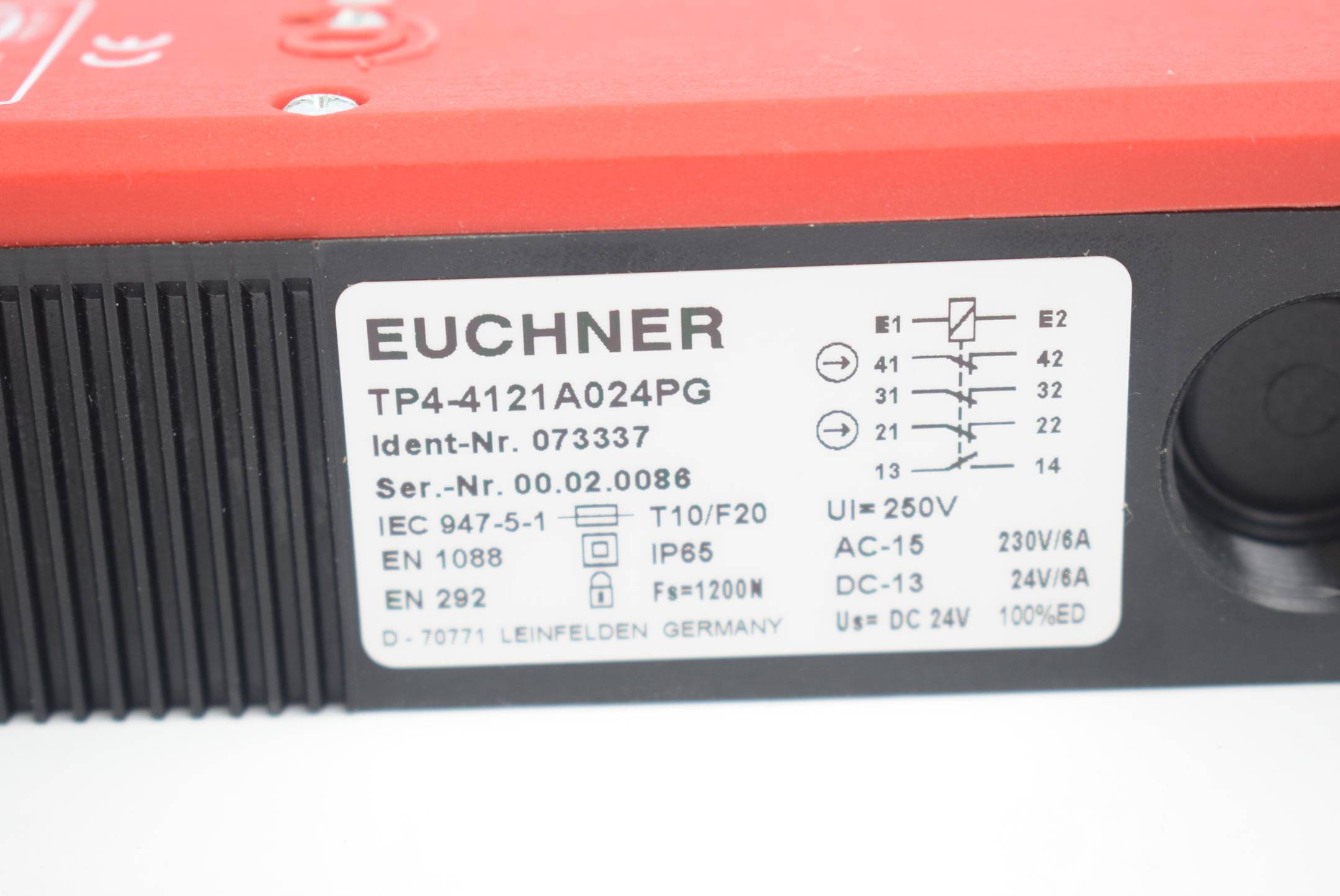 Euchner Sicherheitsschalter TP4-4121A024PG ( 073337 )