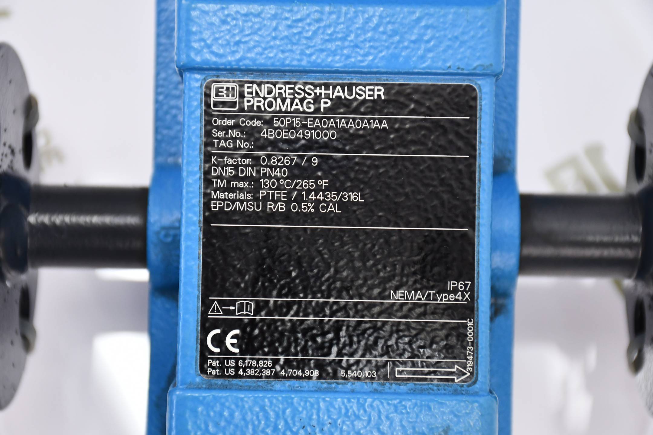 ENDRESS+HAUSER PROMAG P 50P15-EA0A1AA0A1AA