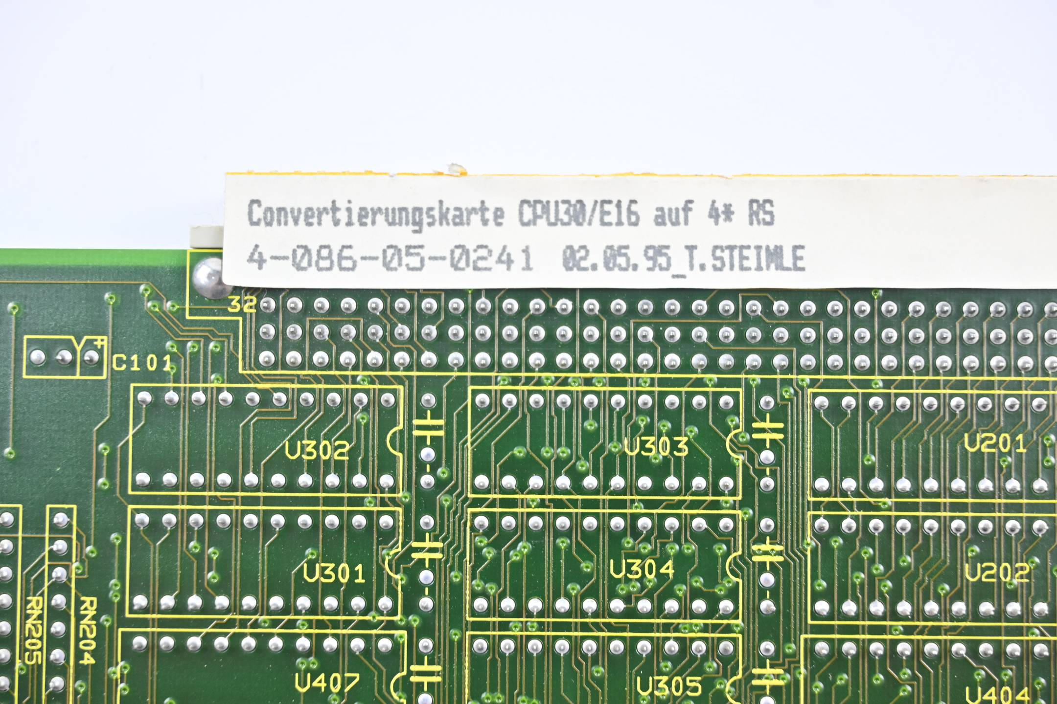 Eltec Convertierungskarte CPU30/E16 ( HMAG-1/1 ) 4-086-05-0241
