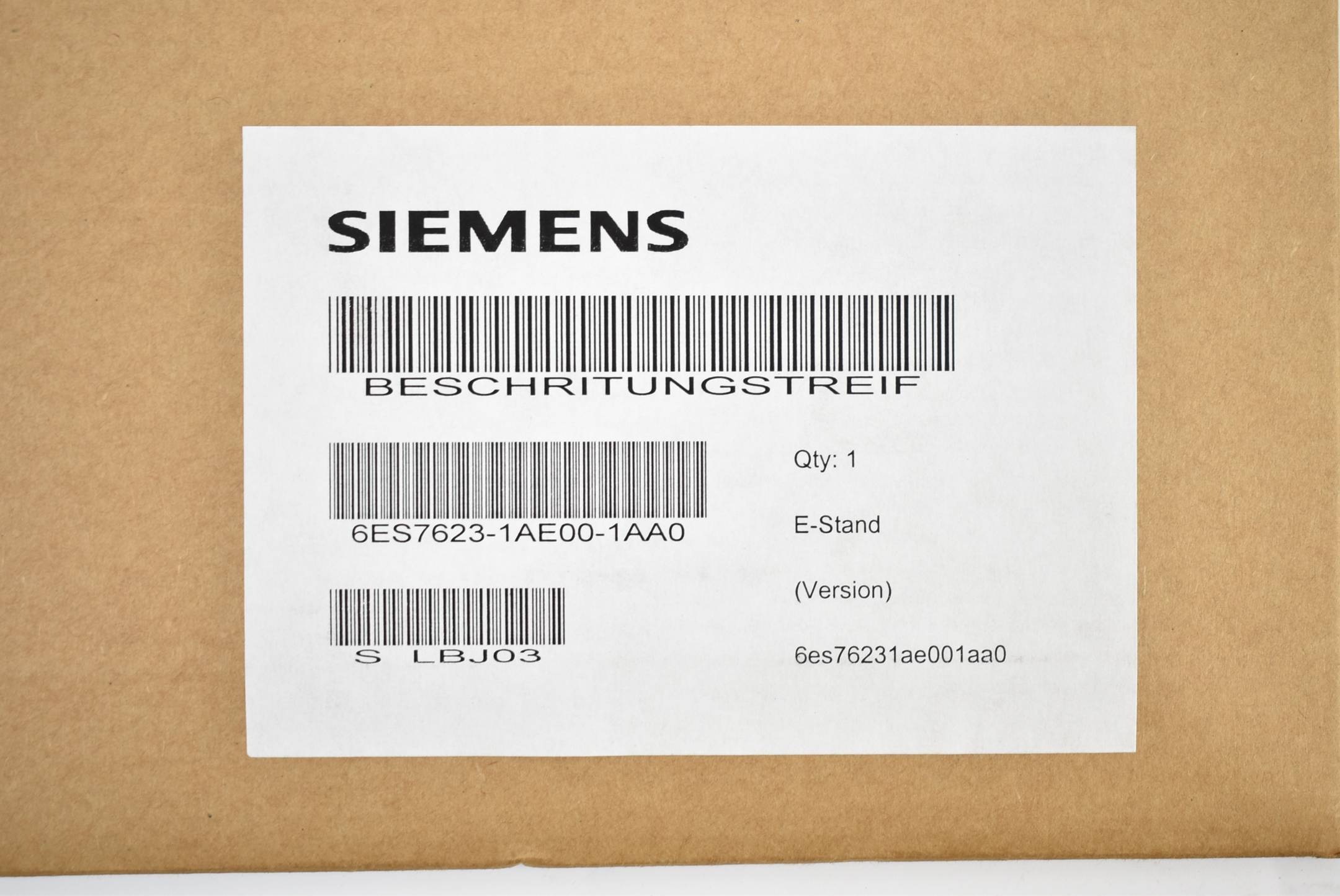 Siemens simatic Beschriftungsstreifen 6ES7623-1AE00-1AA0 ( 6ES7 623-1AE00-1AA0 ) 