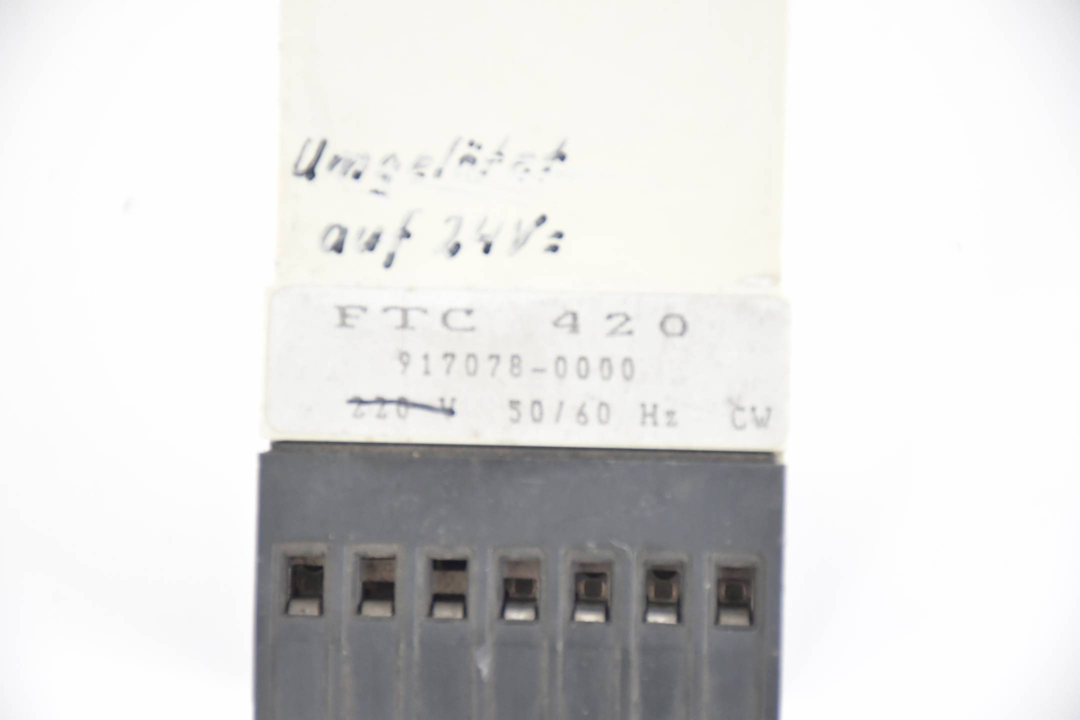 Endress + Hauser Nivotester FTC 420 917078-0000 ( 220V 50/60Hz )