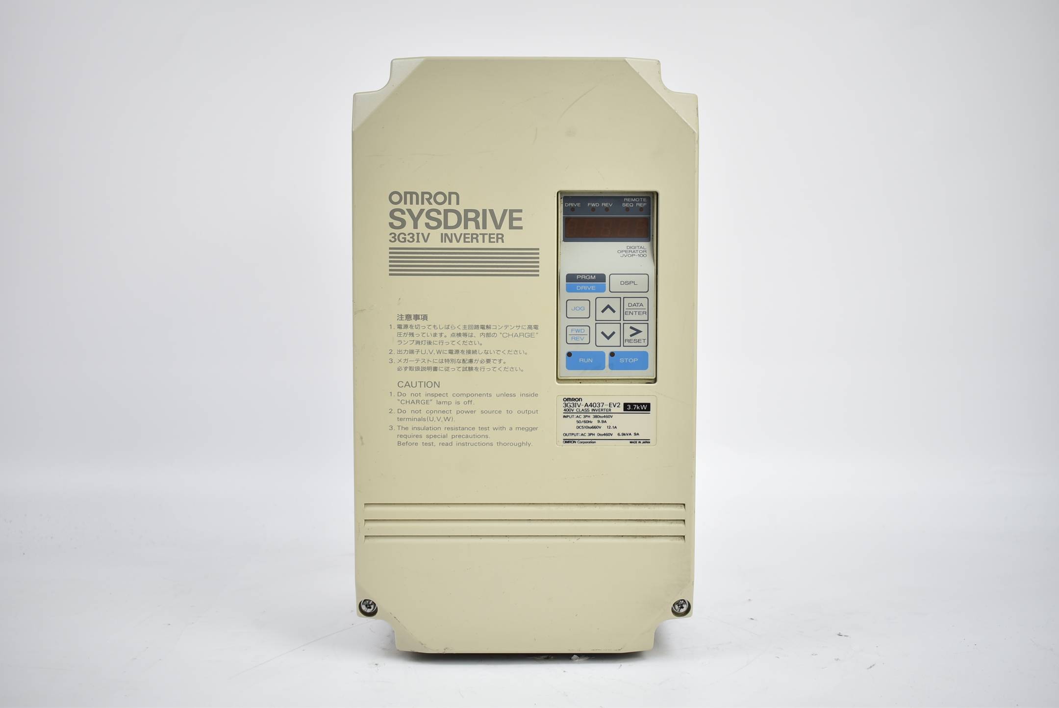 Omron Sysdrive 3G3IV Inverter 3G3IV-A4037-EV2