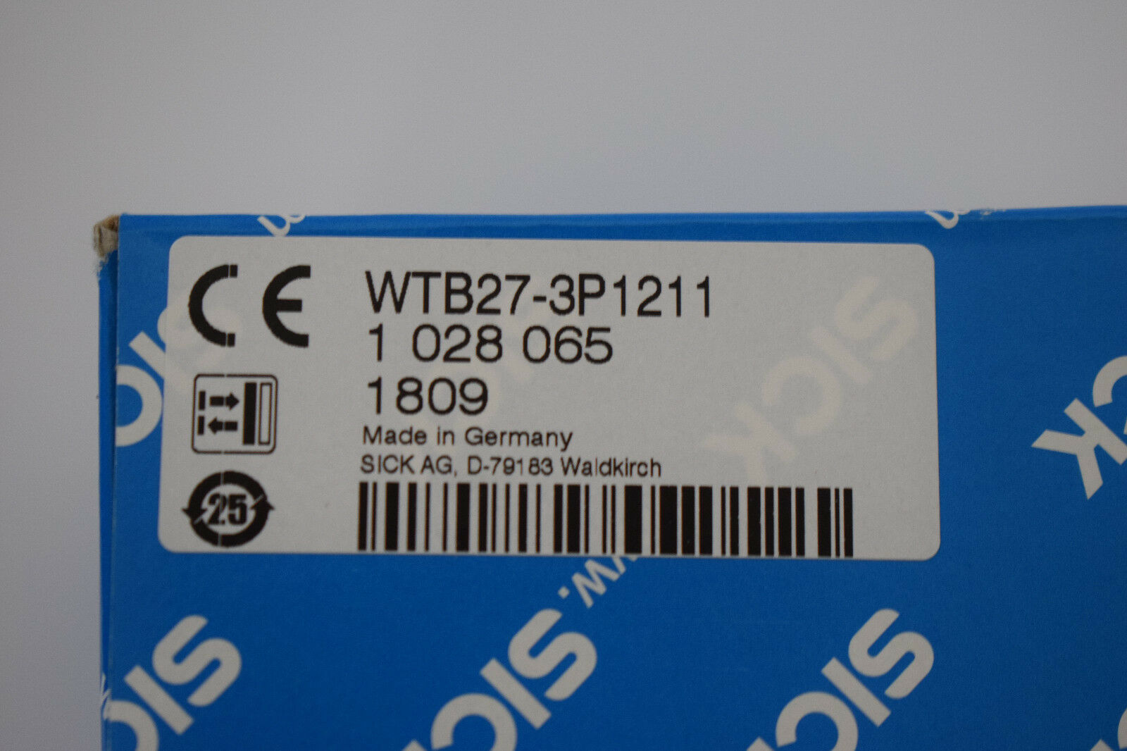 Sick Fotoelektrischer Sensor WTB27-3P1211
