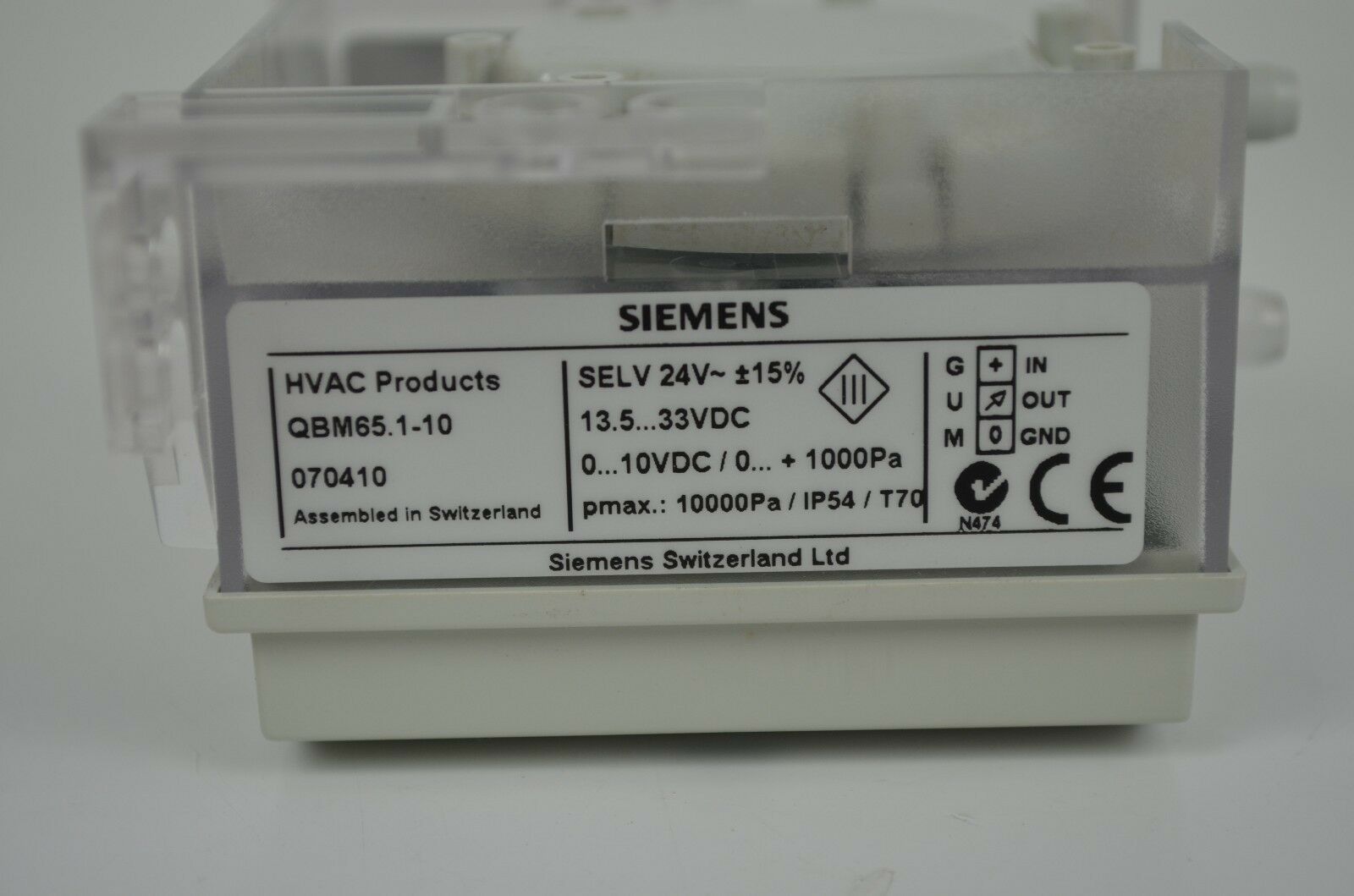 Siemens QBM65.1-10 