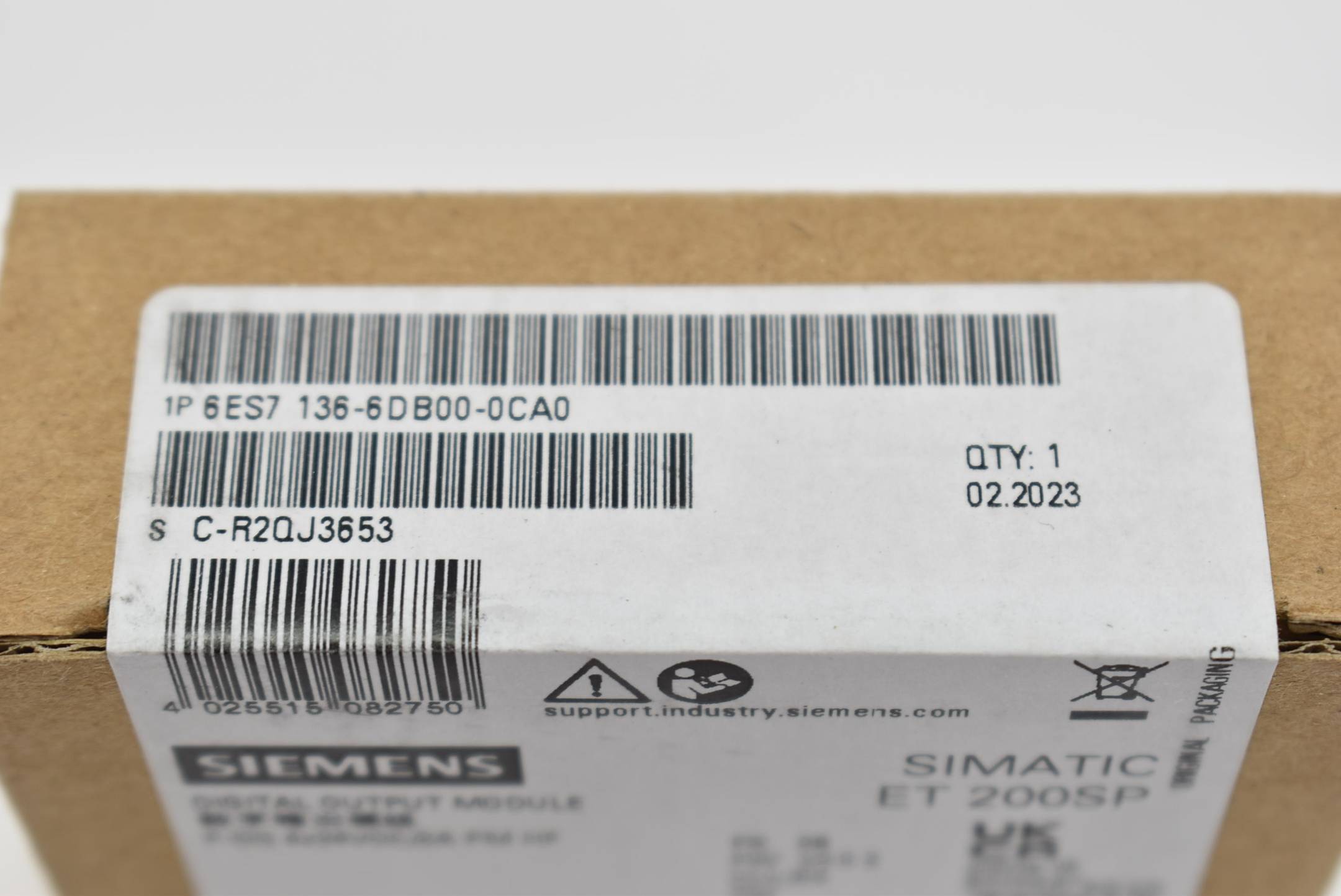 Siemens Simatic ET 200SP 4x24VDC/2A 6ES7136-6DB00-0CA0 ( 6ES7 136-6DB00-0CA0 )