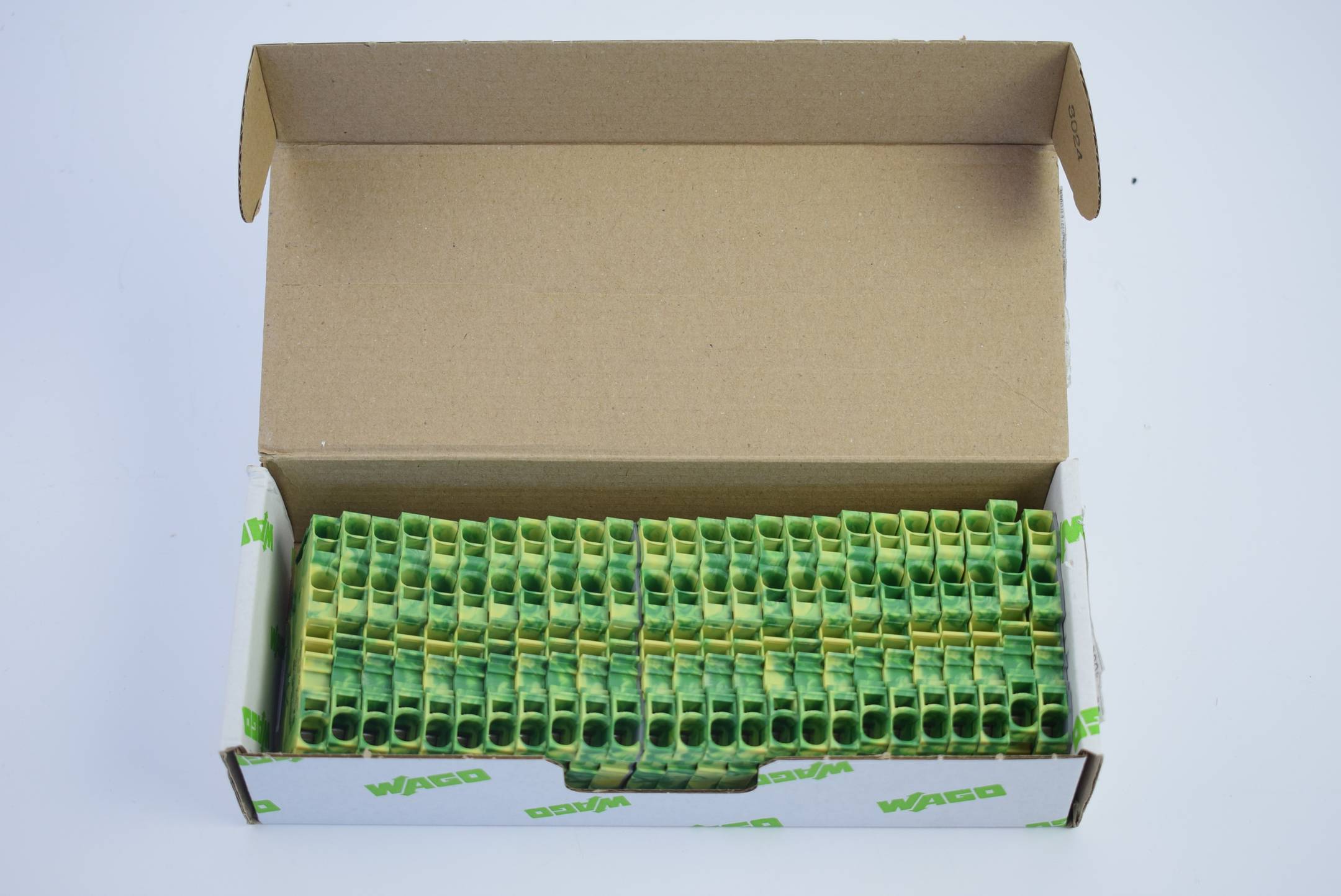 25x Wago 3-Leiter Schutzleiterklemme 2006-1307 ( 20061307 )