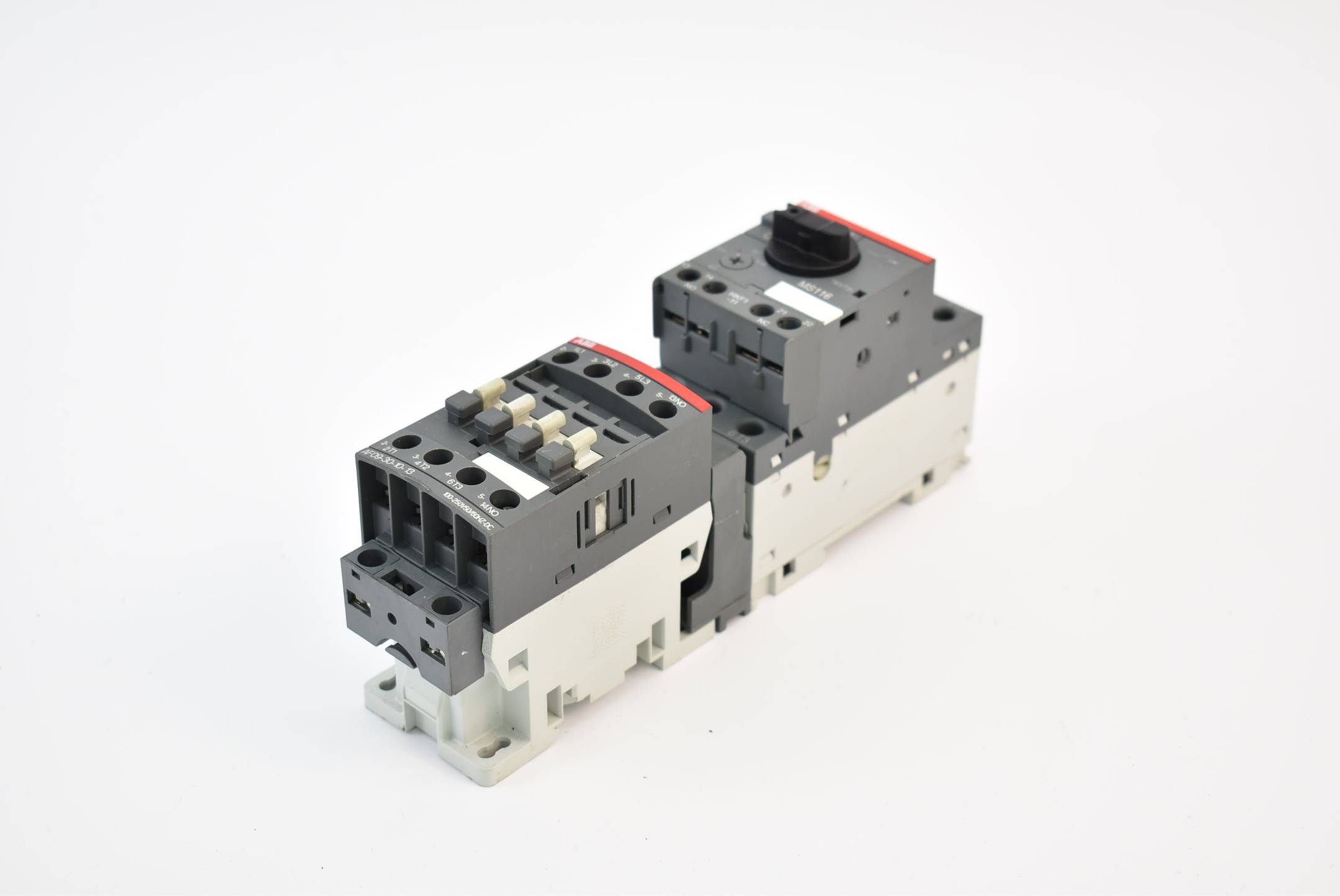 ABB MS116 Motorschutzschalter 4 6,3 A inkl. Leistungsschütz AF09
