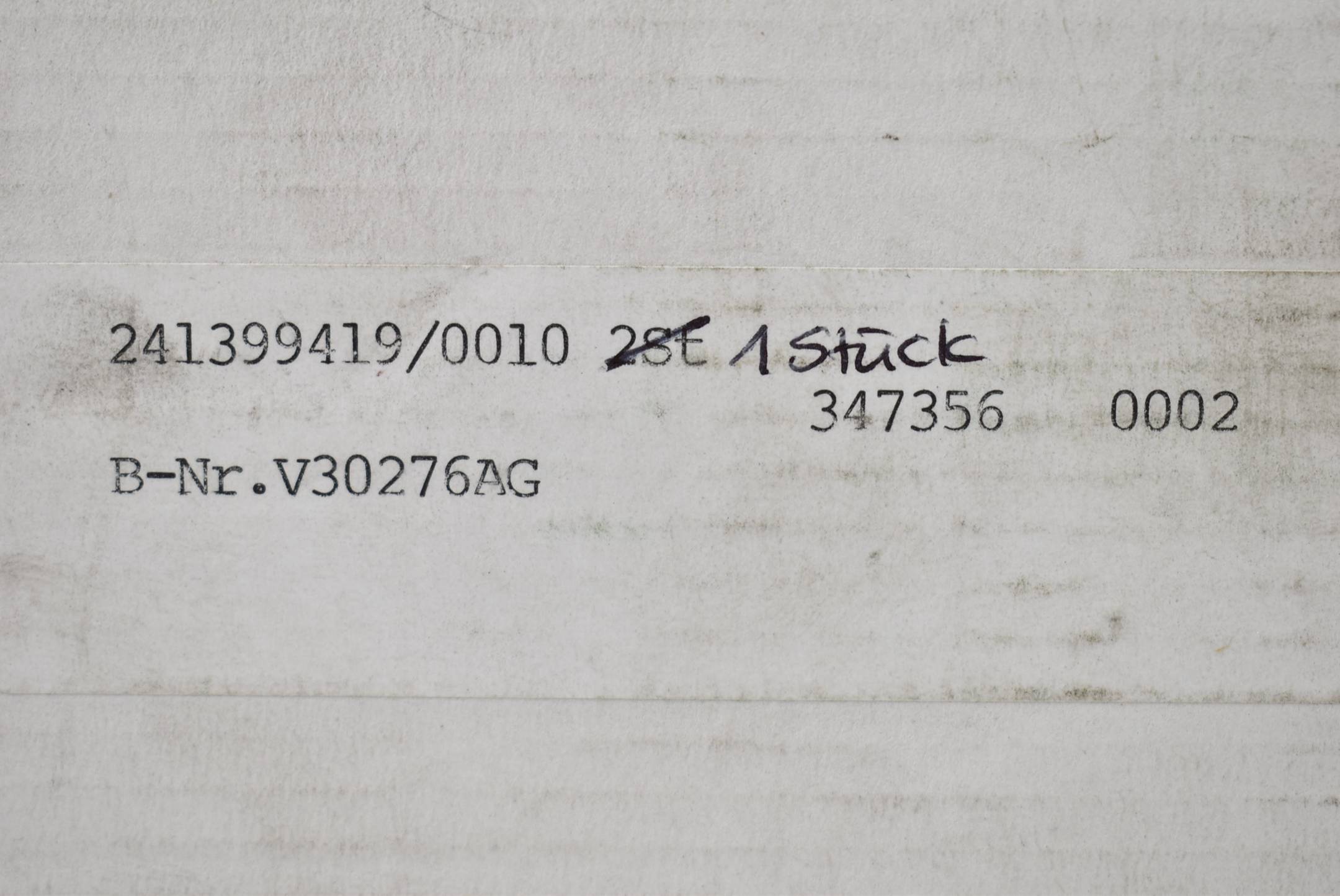 ABB Kontaktanzeiger SO 96 PW V30276AG ( 241399419/0010 )