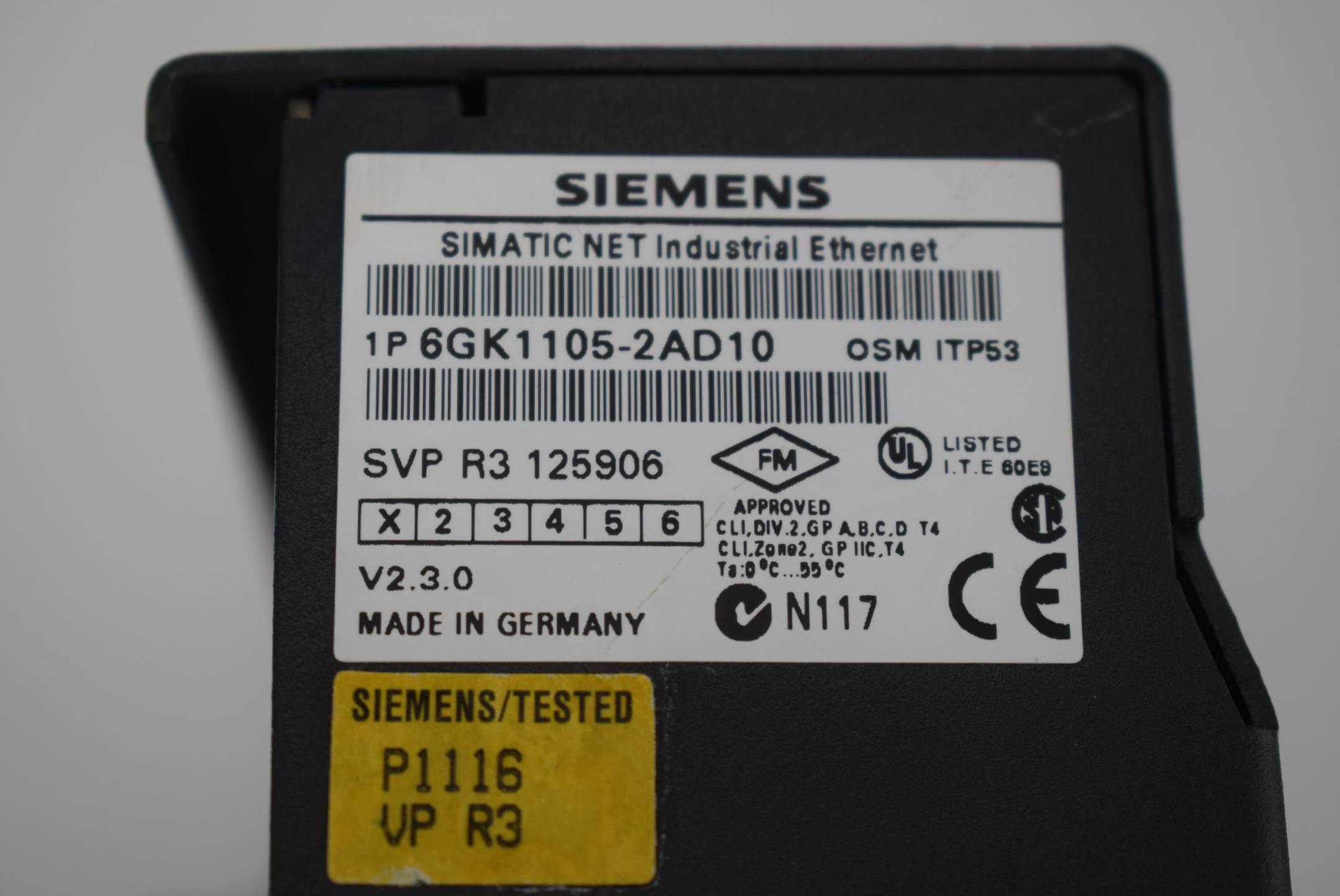 Siemens simatic NET OSM ITP 53 6GK1105-2AD10 ( 6GK1 105-2AD10 ) E1