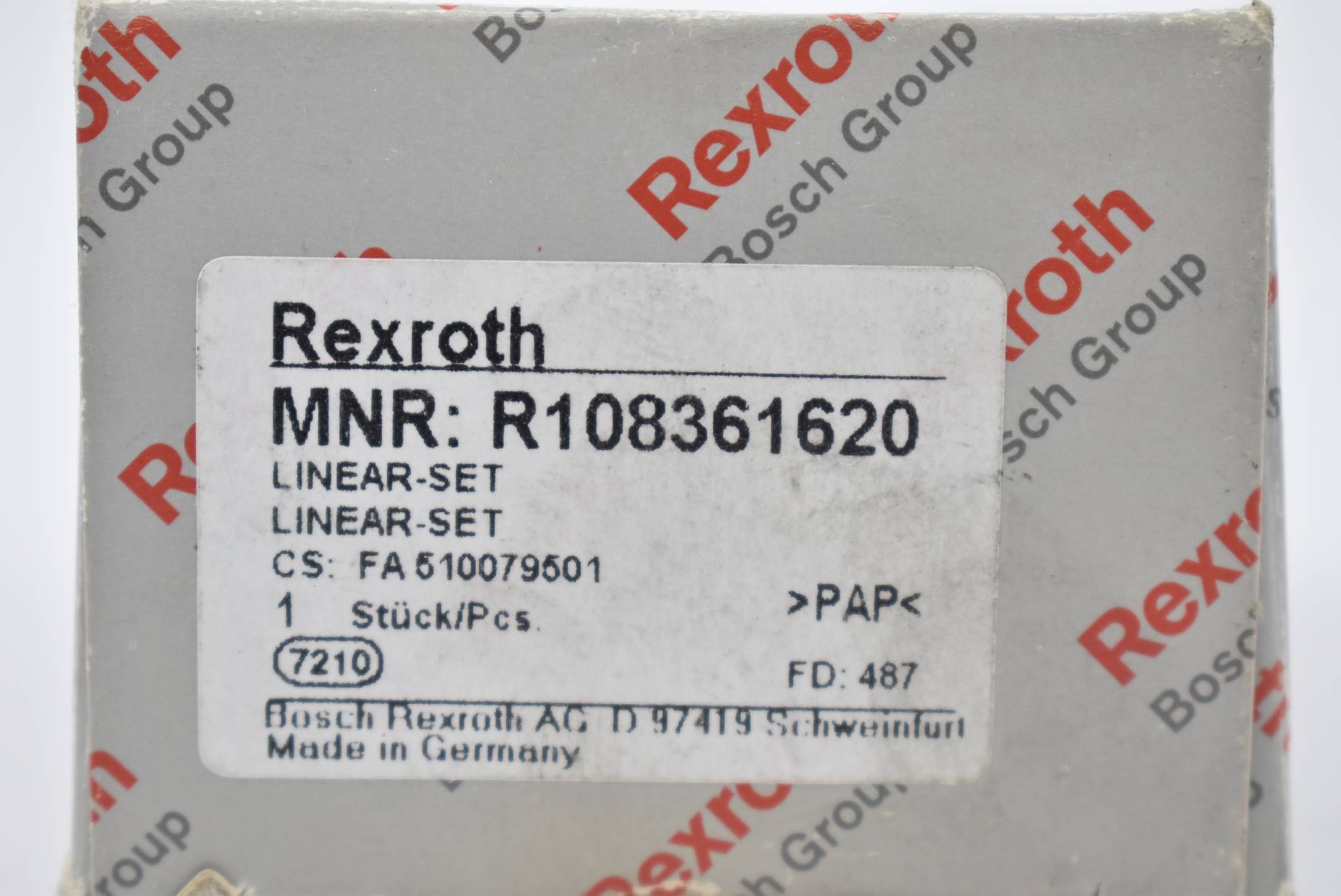 Bosch Rexroth Linear-Kugellager R108361620
