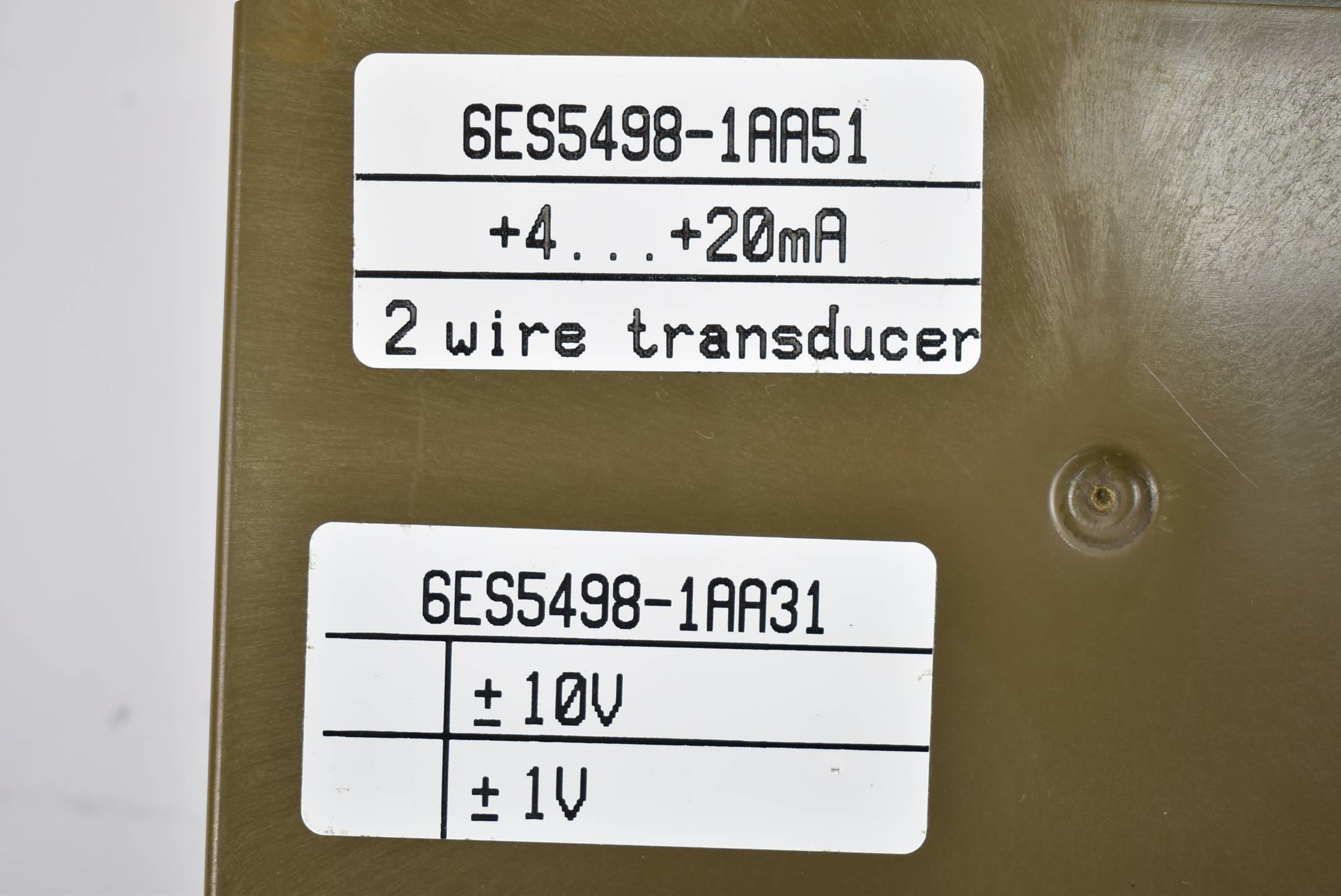 Siemens simatic S5 6ES5460-7LA13 + 6ES5498-1AA31 + 6ES5498-1AA51