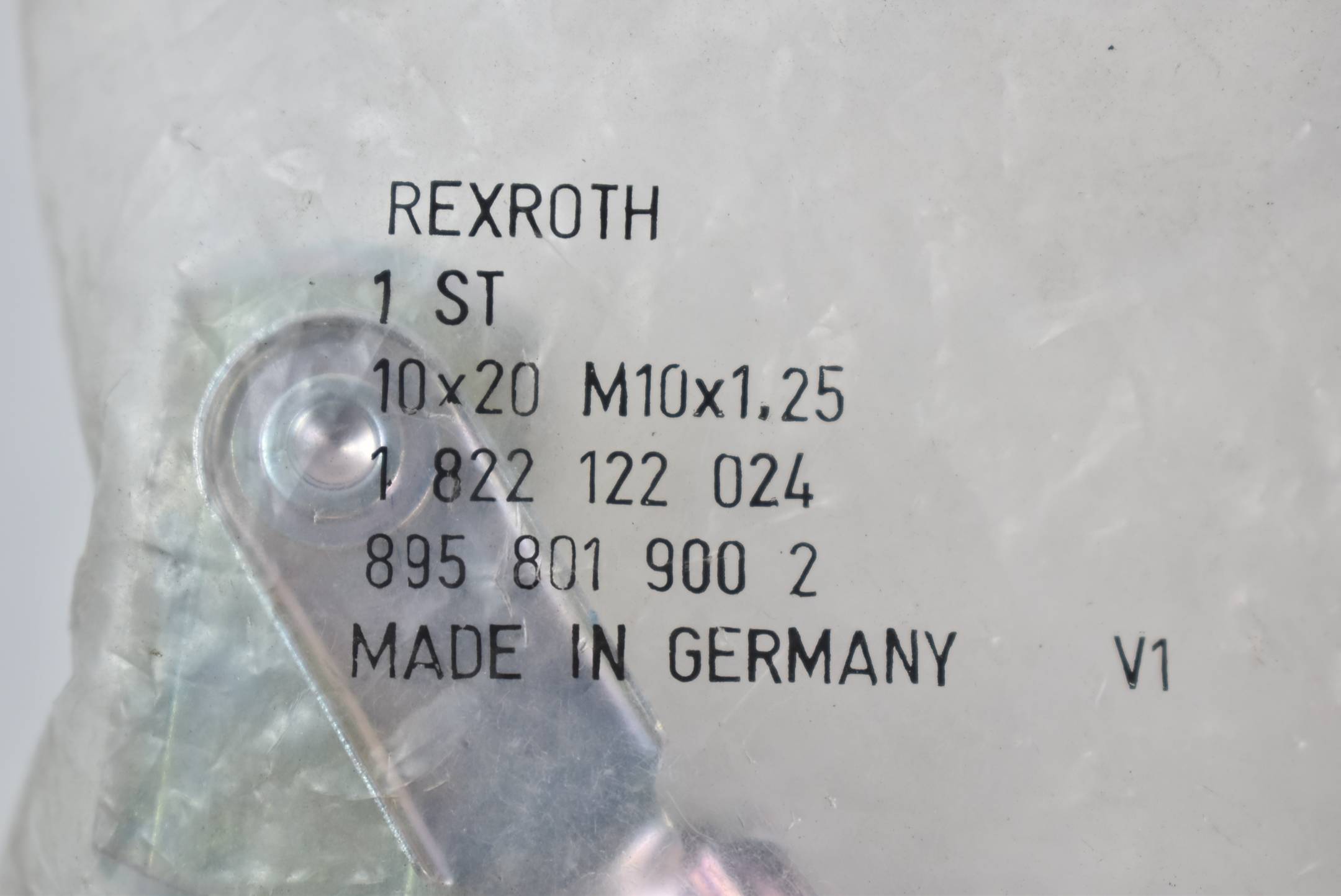 Rexroth Zylinderklemme 1 822 122 024 ( 1822122024 ) 10x20 M10x1,25