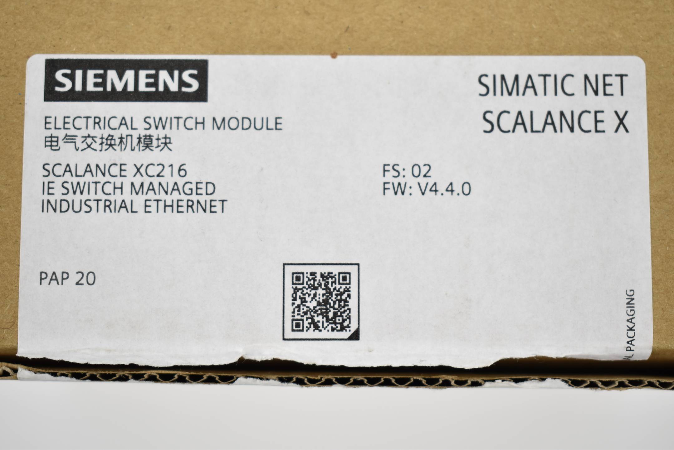 Siemens scalance XC216 Layer 2 6GK5216-0BA00-2AC2 ( 6GK5 216-0BA00-2AC2 ) E2