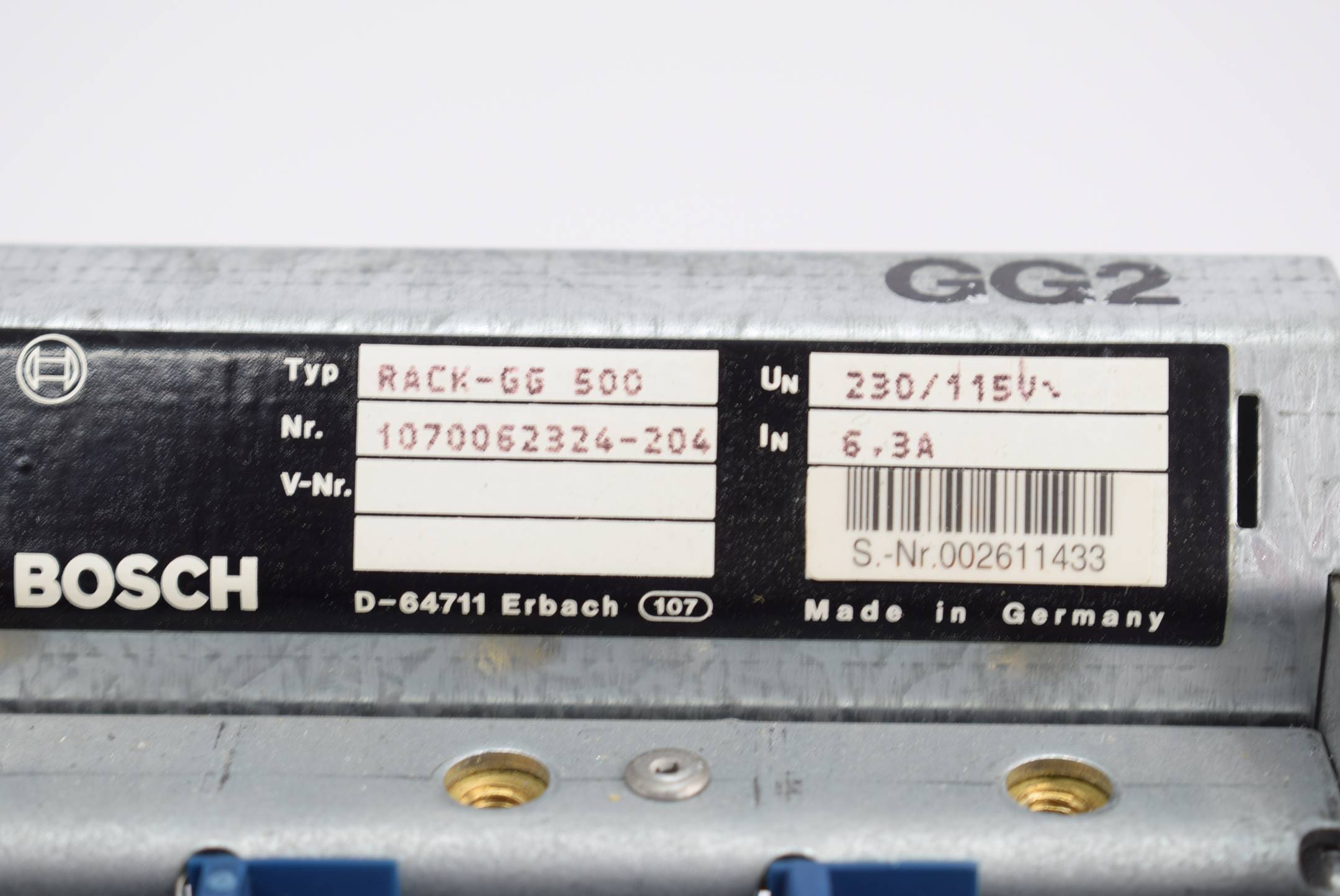 Bosch Rack-GG 500 inkl. Stromversorgung NT2 1070062687-301