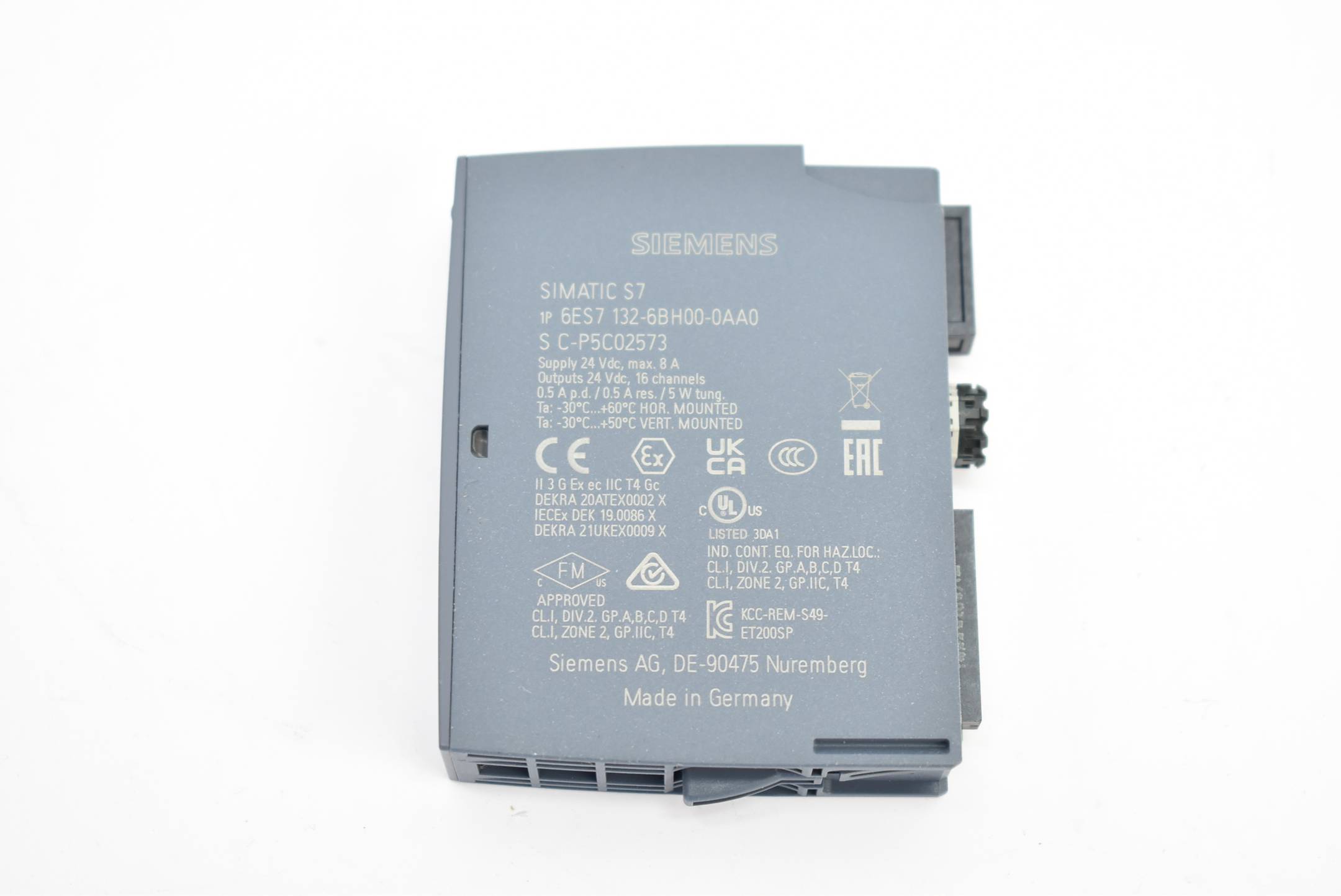 Siemens simatic ET 200SP Module 6ES7 132-6BH00-2AA0 ( 6ES7132-6BH00-2AA0 ) E20