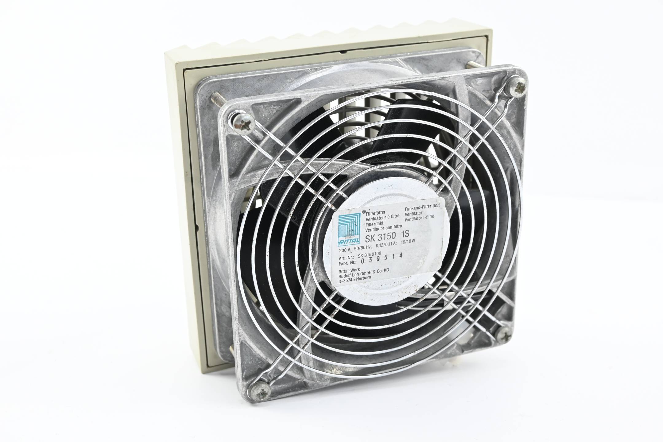 Rittal Filterlüfter SK 3150 1S ( SK 3150100 )